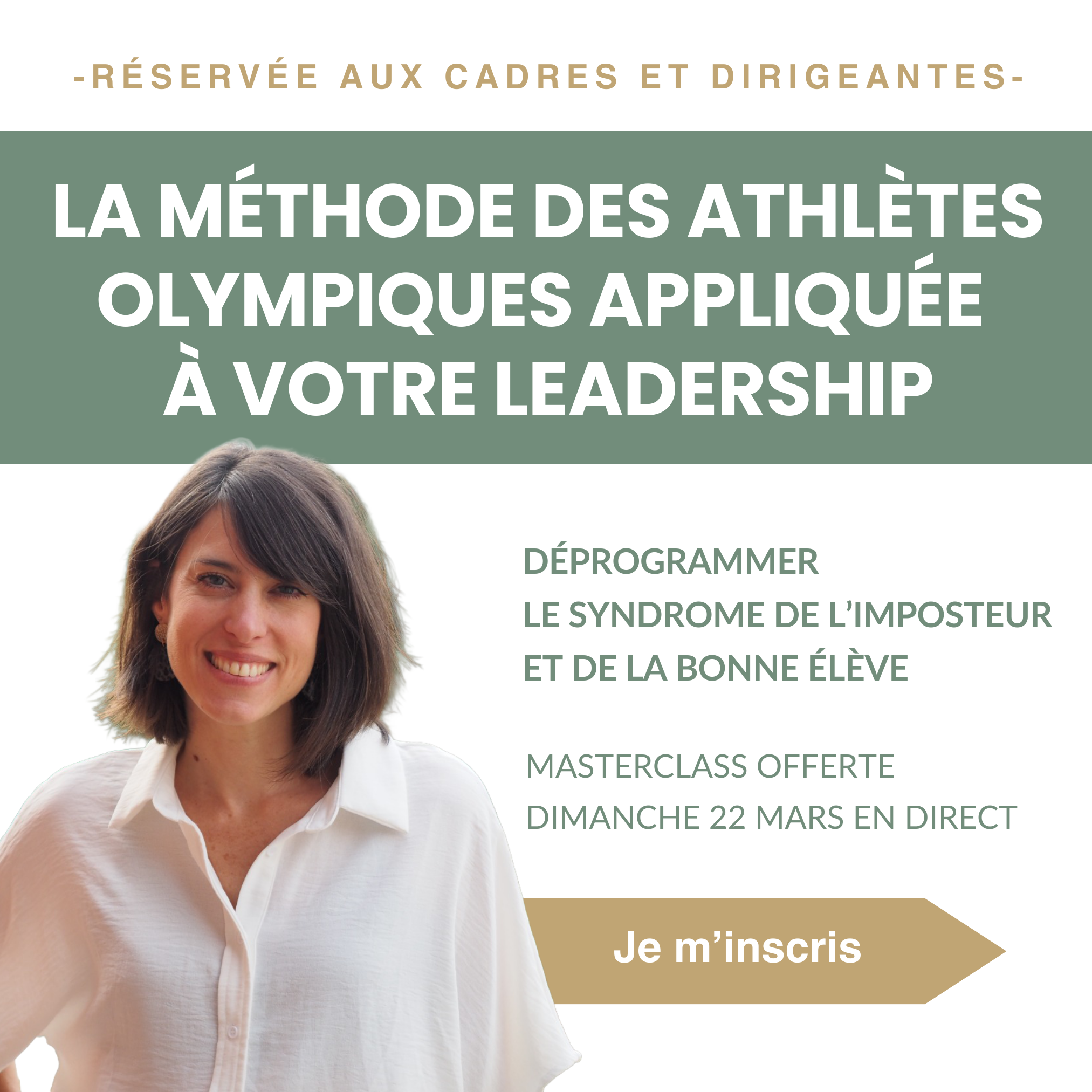 Tiffanie Murillo - Mind Management Facebook ad: Libére ton Leadership.