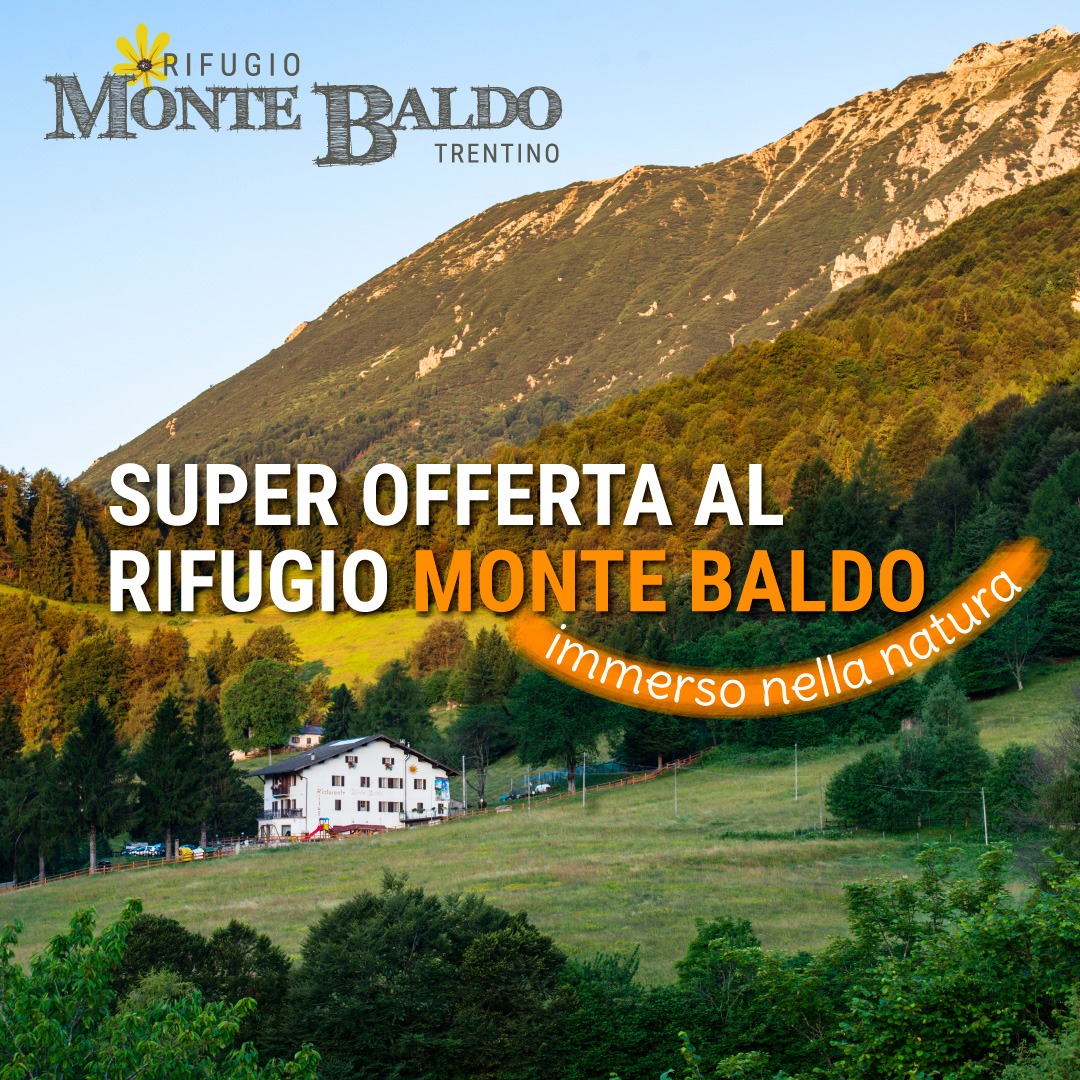 Rifugio Monte Baldo Facebook ad: La tua vacanza immerso nella natura ›
