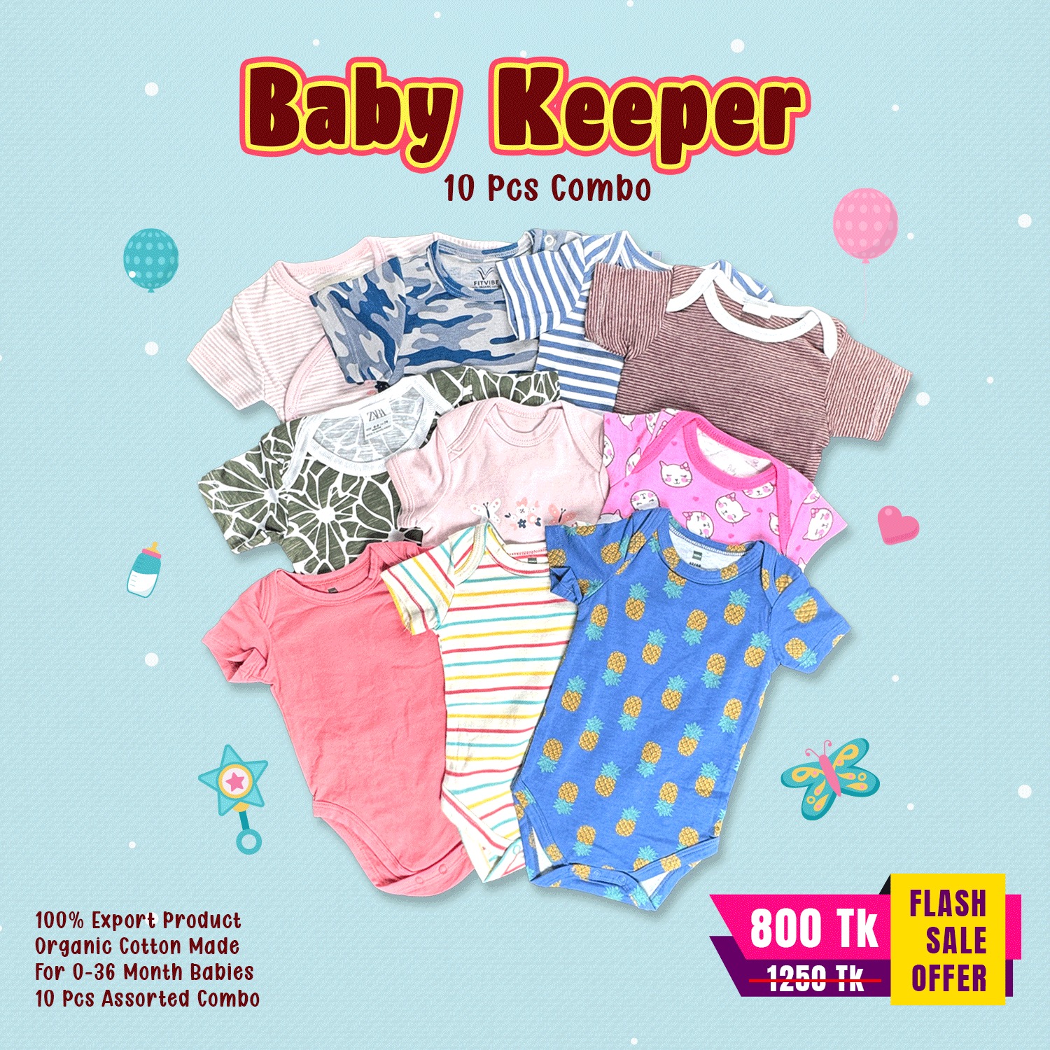 Country Soul Facebook ad: Baby Keeper Stock Clearance Offer