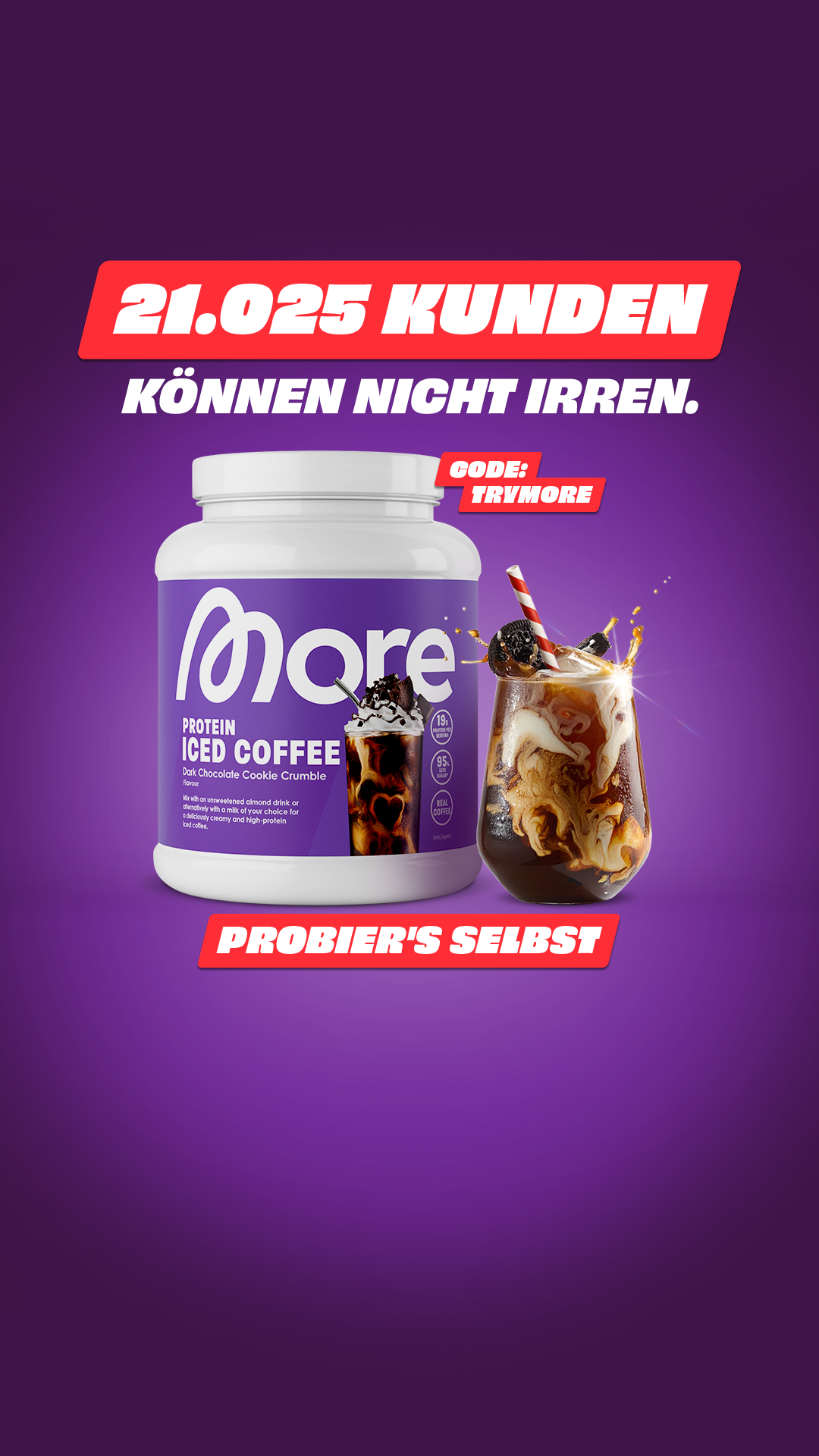 MORE Nutrition Facebook ad