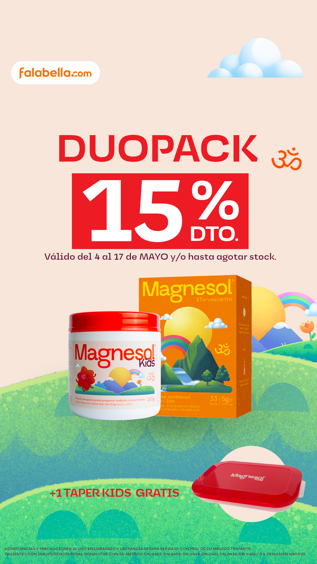 MAGNESOL Facebook ad from May 8, 2026