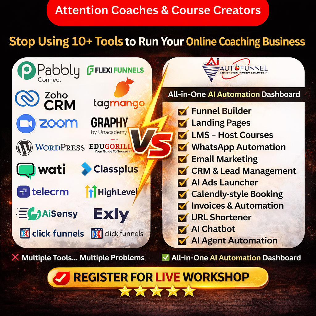 Digital Akshay- Business Automation Coach Facebook ad: Only For Coaches & Consultant!