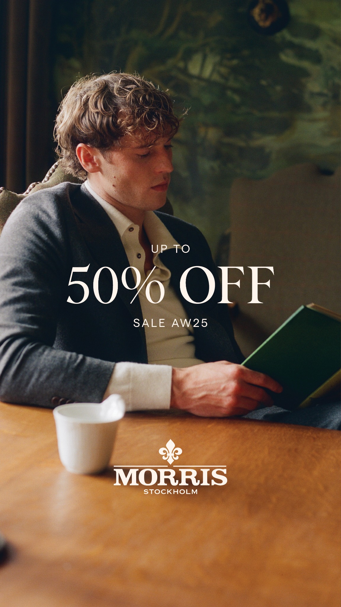 Morris Stockholm Facebook ad