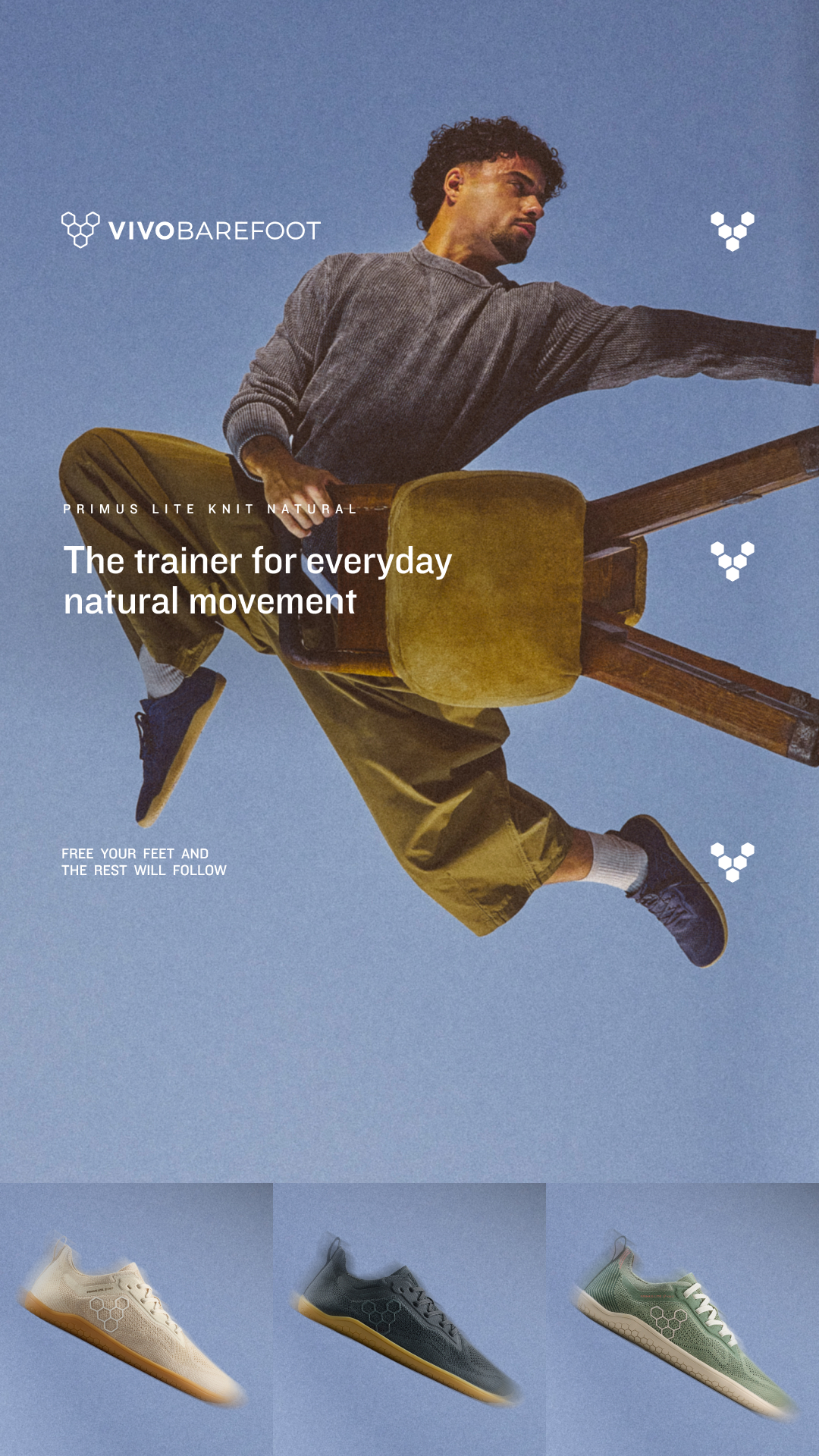 Vivobarefoot Facebook ad