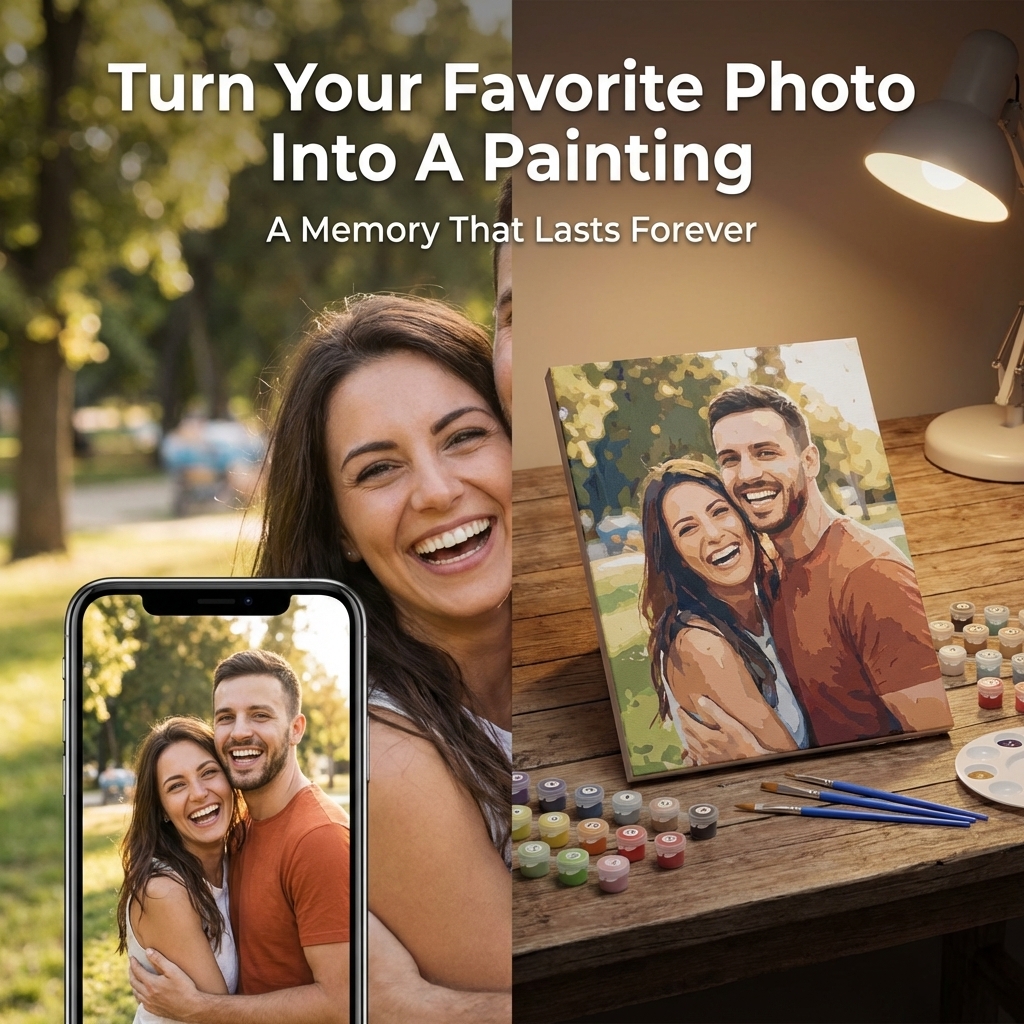 Paint by Numbers - DIY Facebook ad