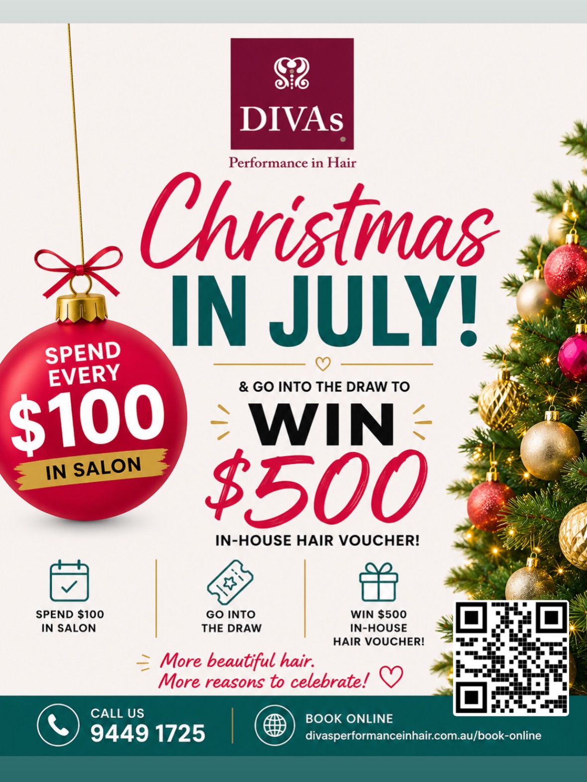 DIVAs Performance in Hair Facebook ad