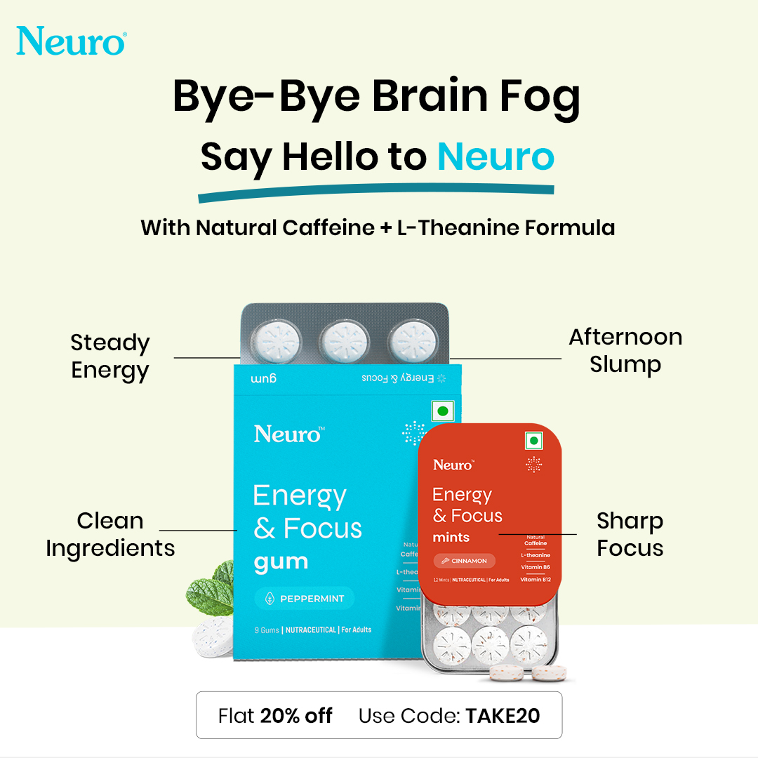 NeuroGum India Facebook ad