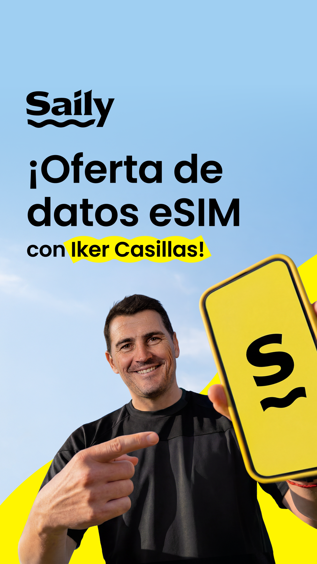 Saily Facebook ad