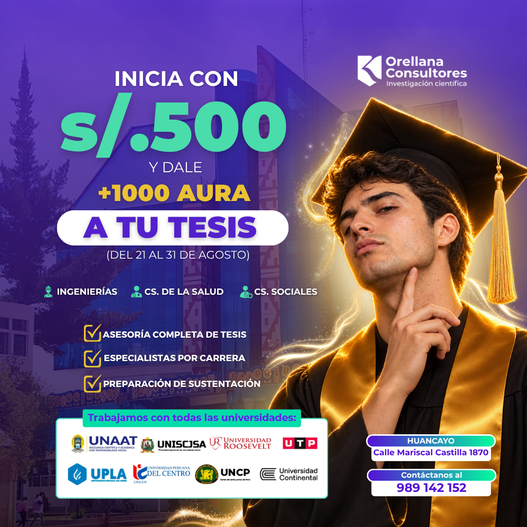 Orellana Consultores Facebook ad: TU TESIS AQUÍ