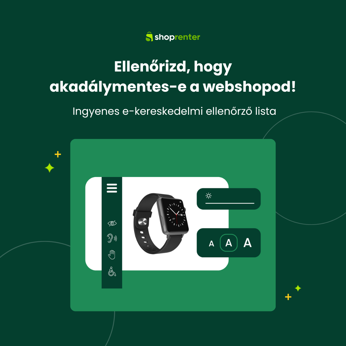 Shoprenter Facebook ad