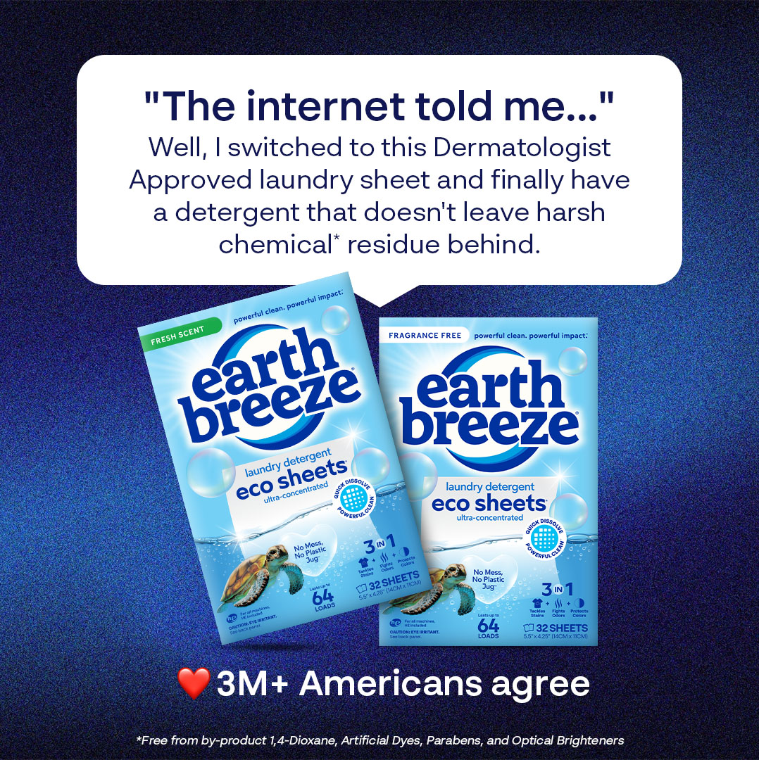 Earth Breeze Facebook ad