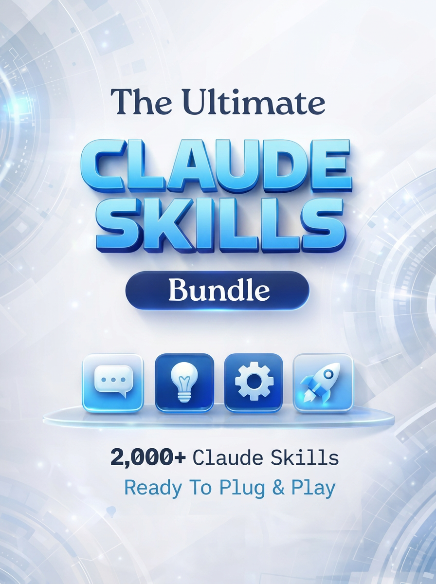 AI Avalanche Facebook ad: 2,000+ Claude Skills for just $15