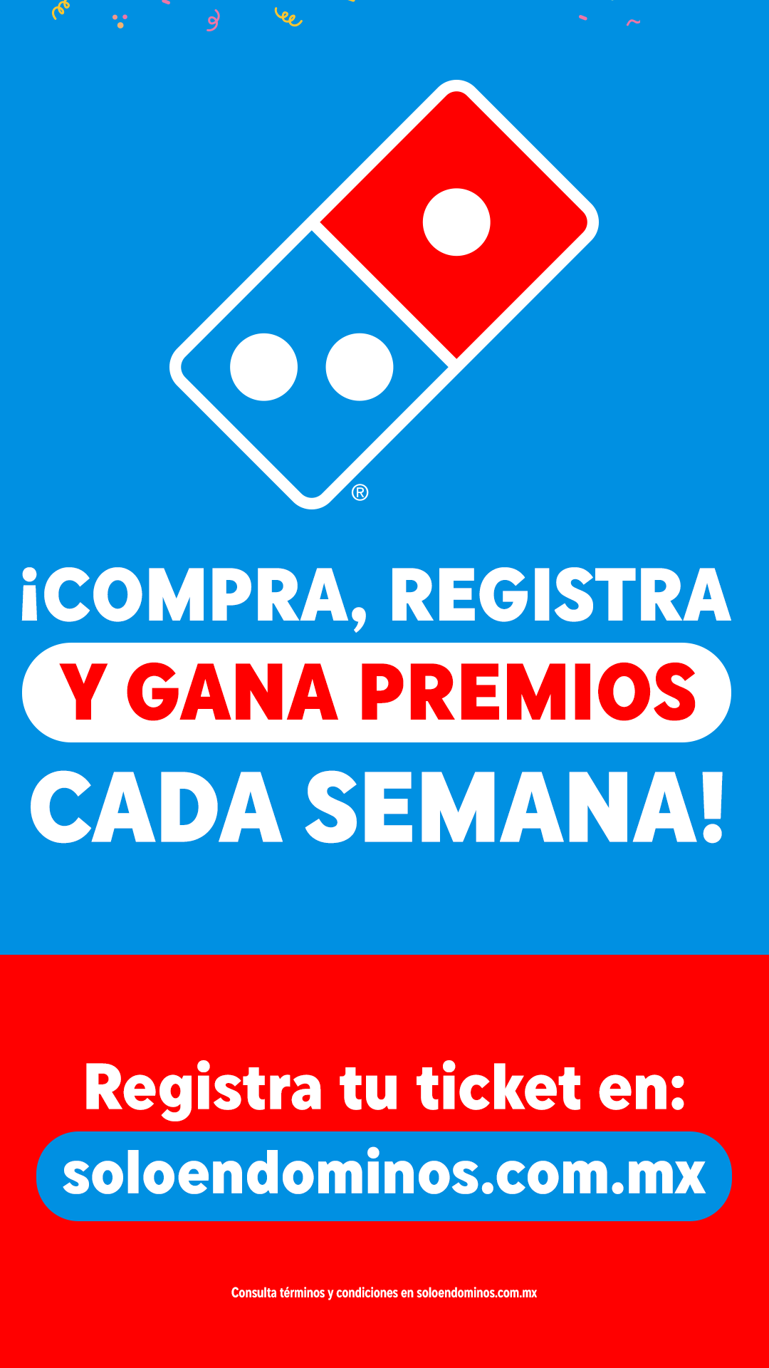 Domino's Mx Facebook ad