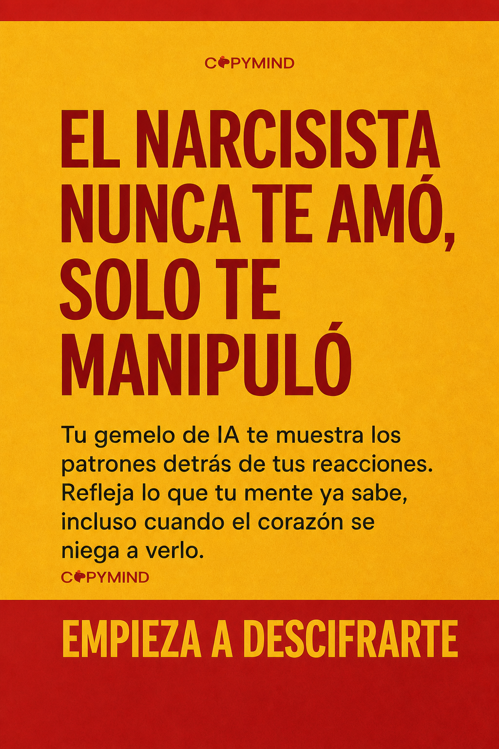 Copymind: sanación con IA Facebook ad