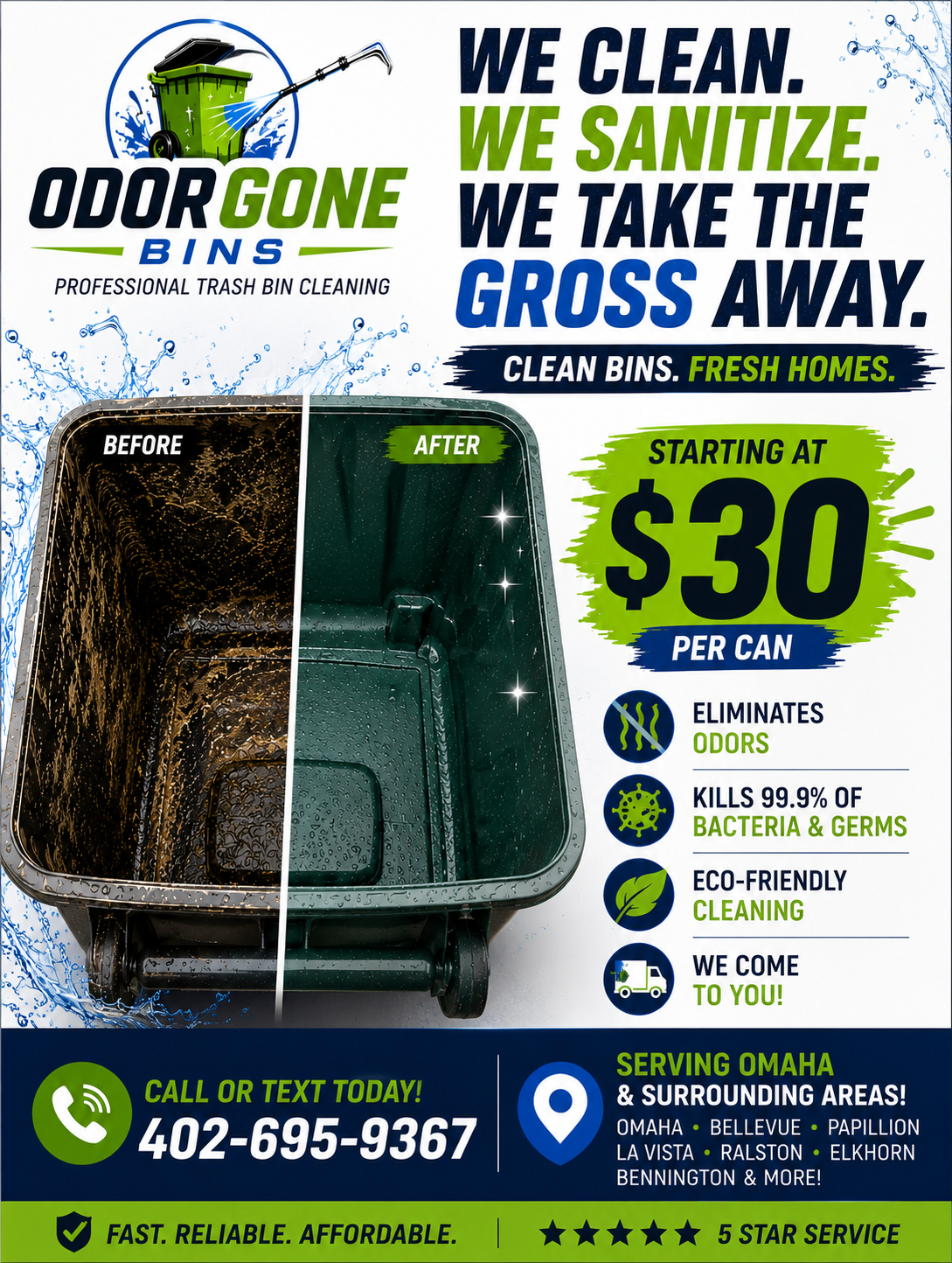 OdorGone Bins Facebook ad
