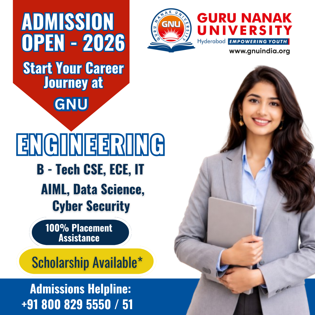 Guru Nanak University Facebook ad