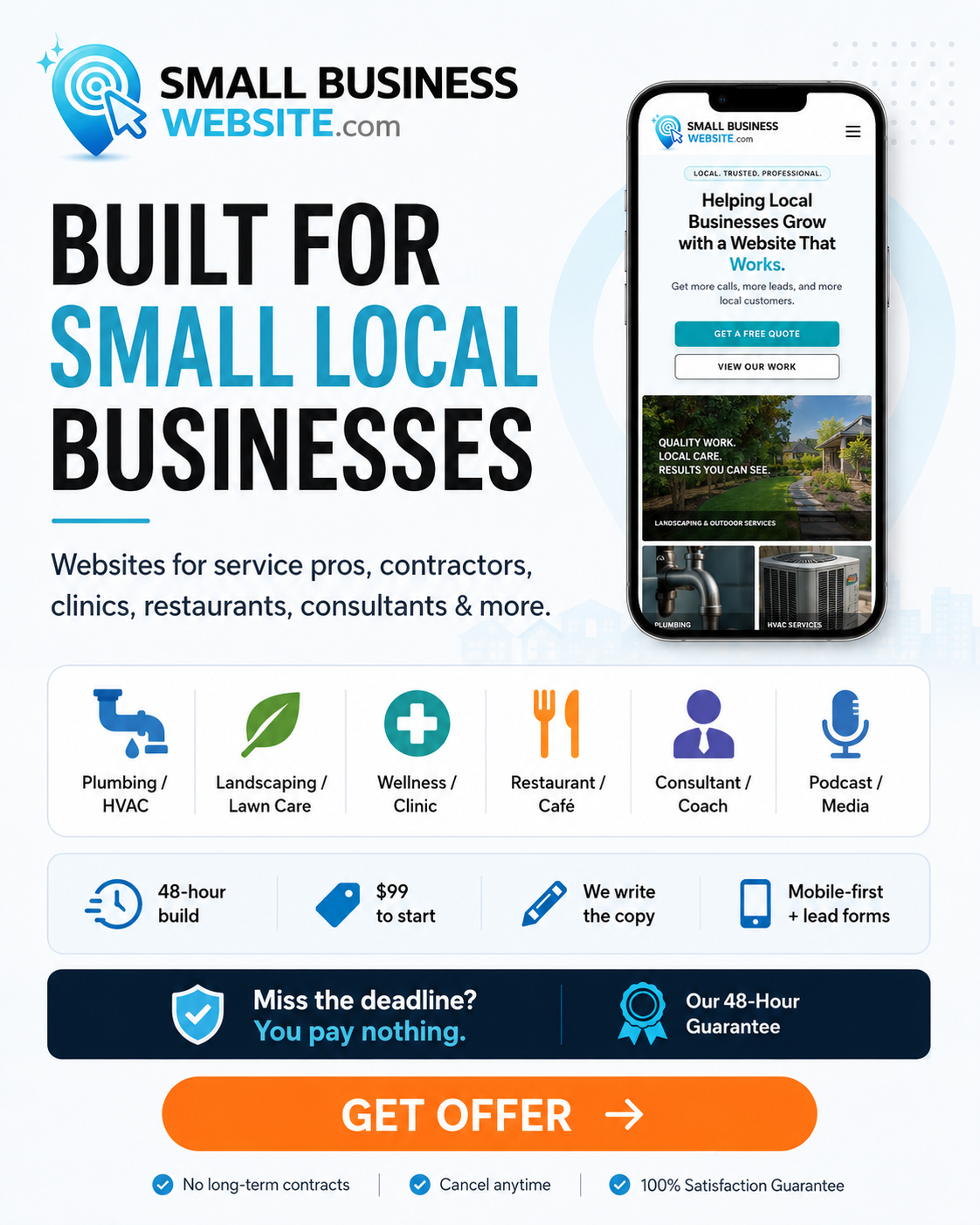 Small Business Website Facebook ad from Jun 24, 2026