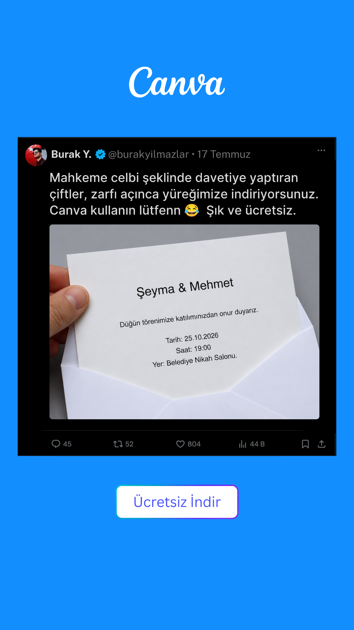 Canva Facebook ad