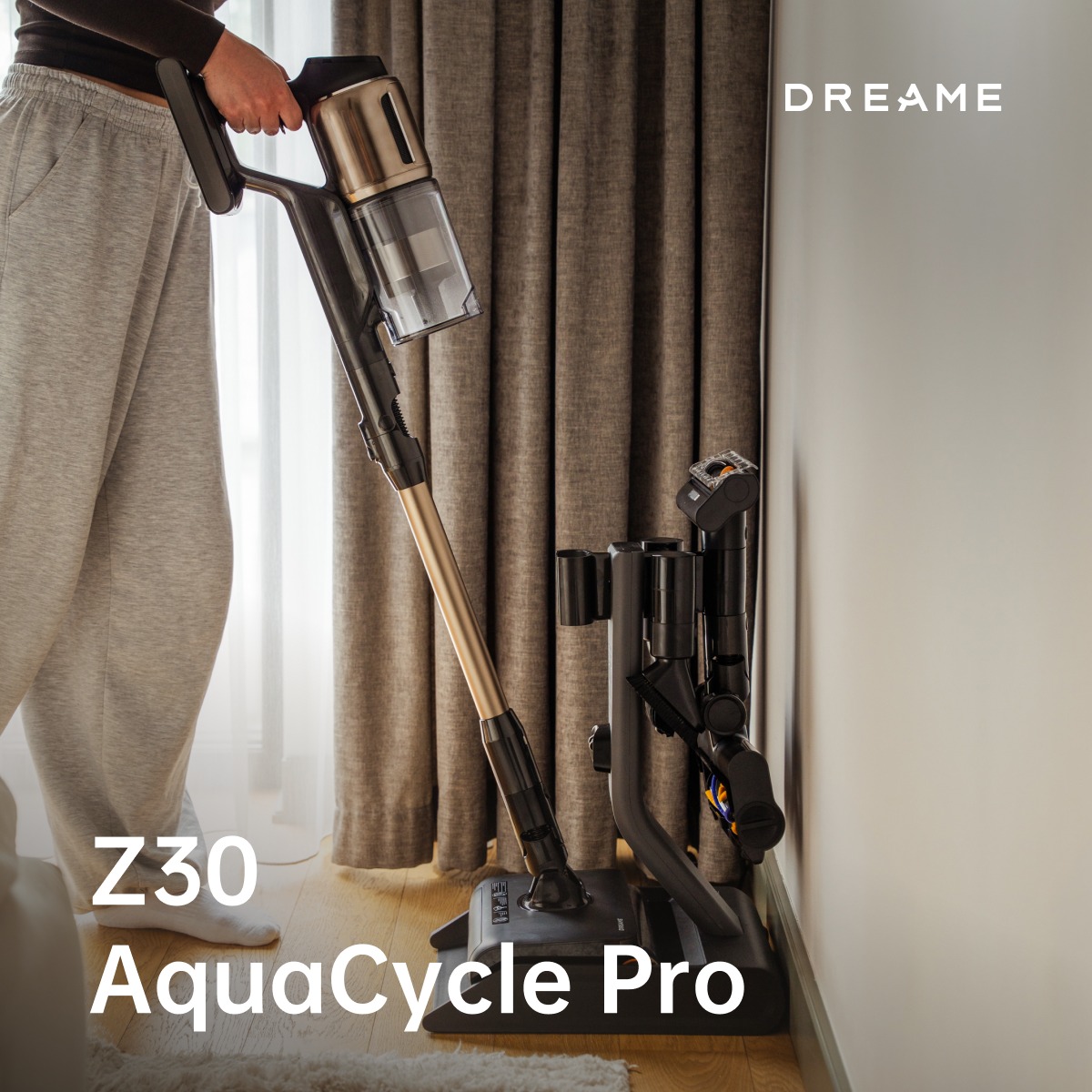 Dreame Tech - Lithuania Facebook ad: Z30 AquaCycle Pro, tai daugiau nei tik belaidis…