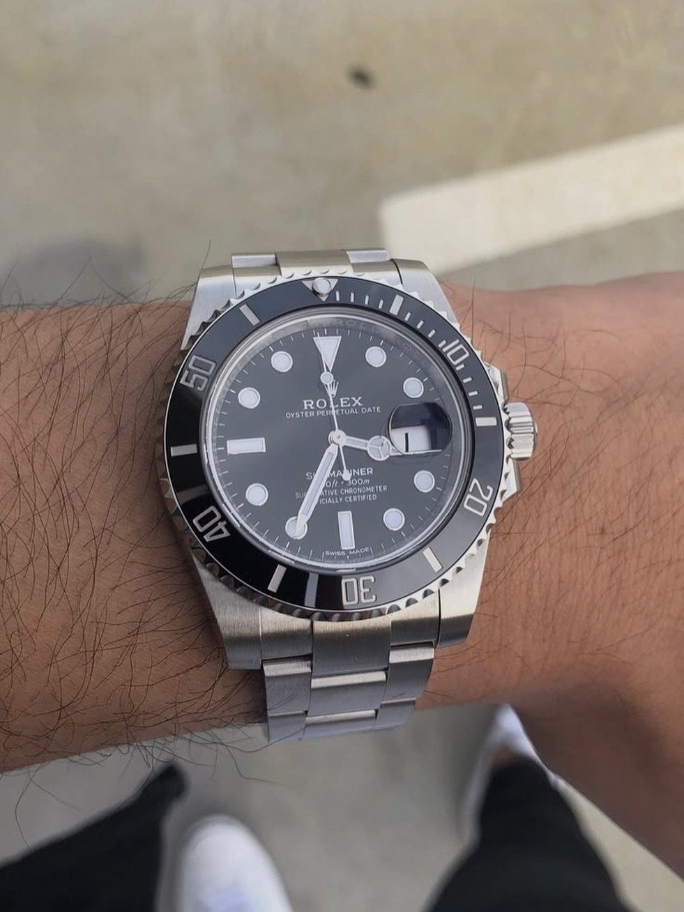Easy Chrono Valencia Facebook ad: Rolex Submariner Date