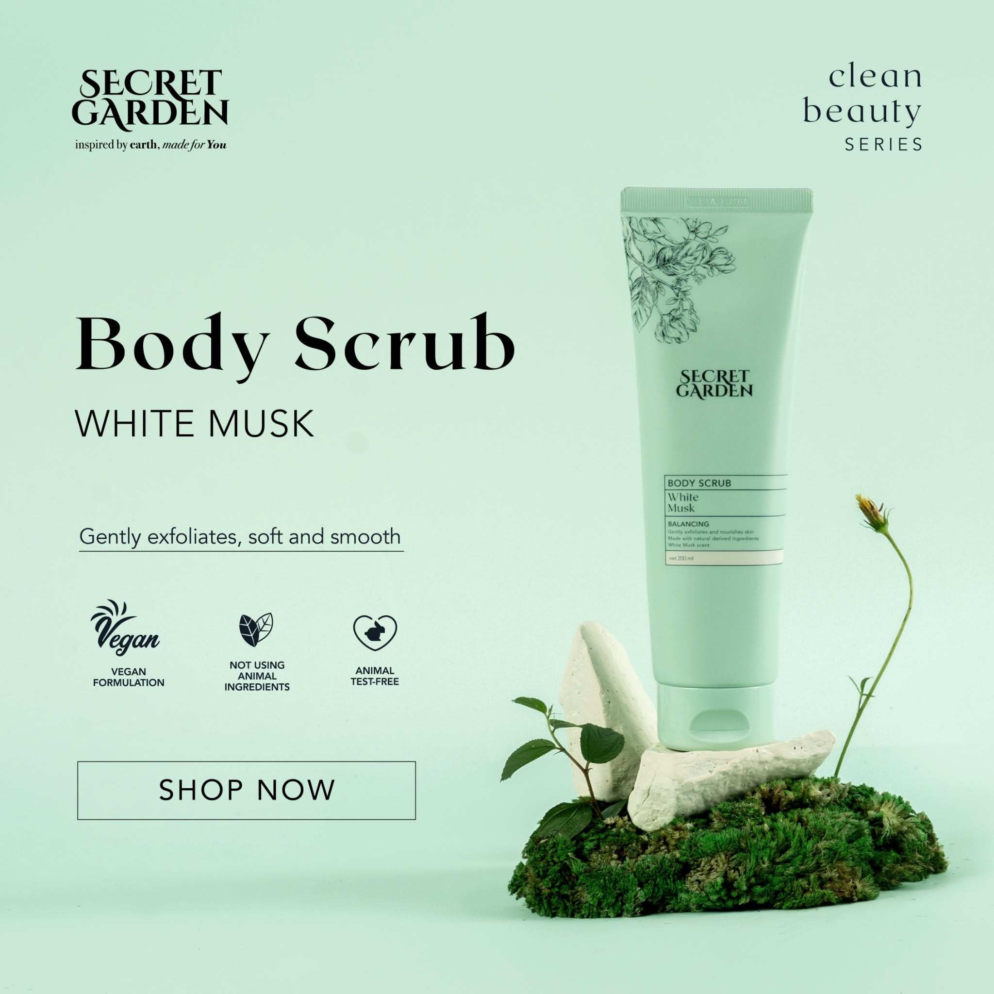 Secret Garden Beauty Facebook ad