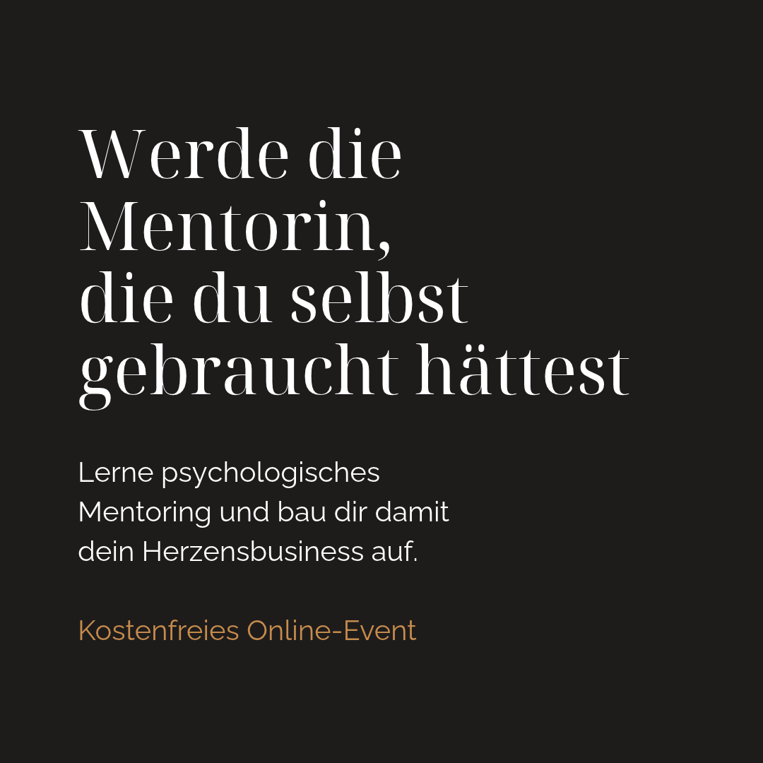 Dr. Tamara Schneider Facebook ad: Werde psychologische Mentorin