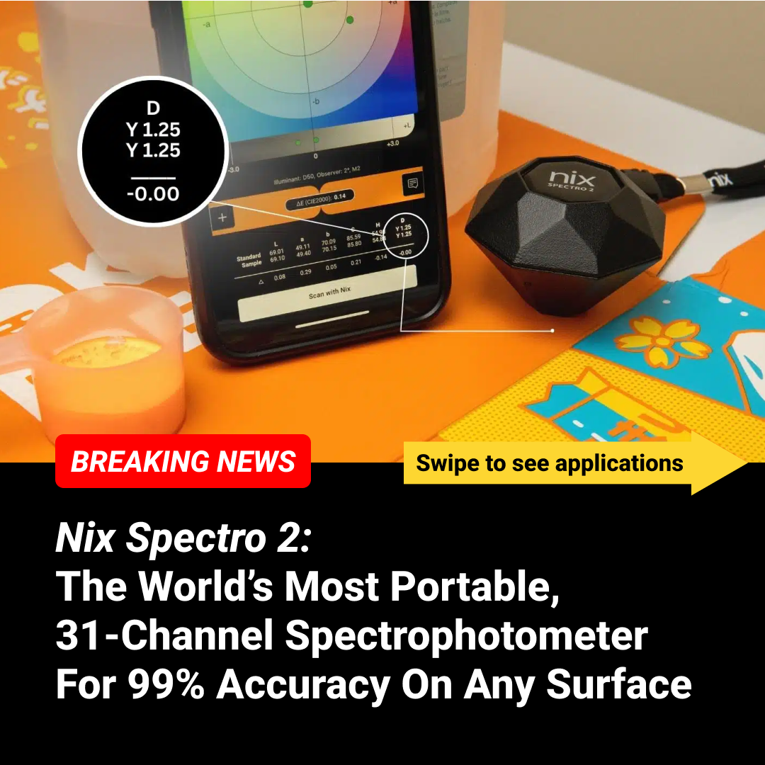 Nix Sensor Ltd. Facebook ad: Every industry has a color standard.