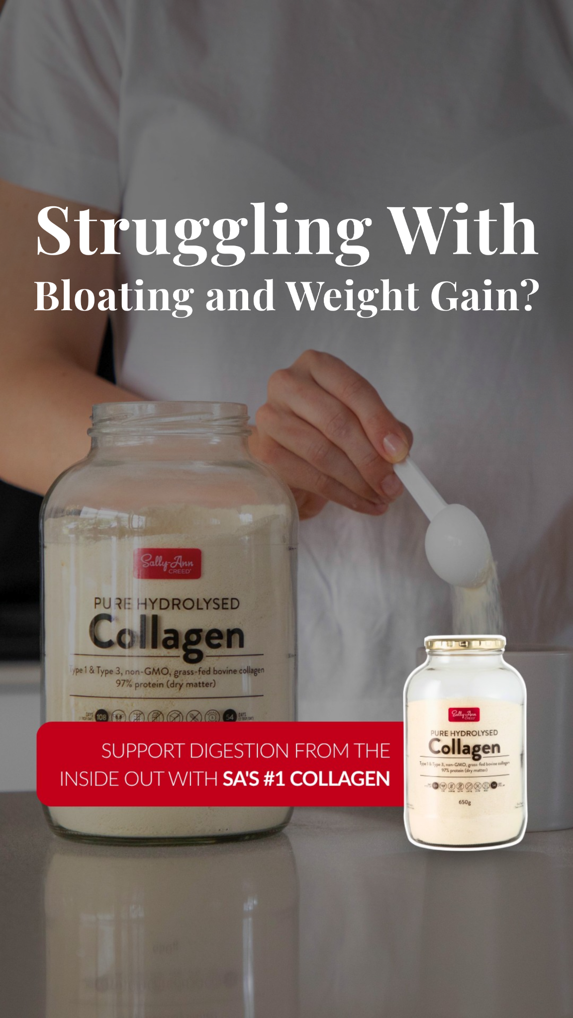 Sally-Ann Creed Facebook ad