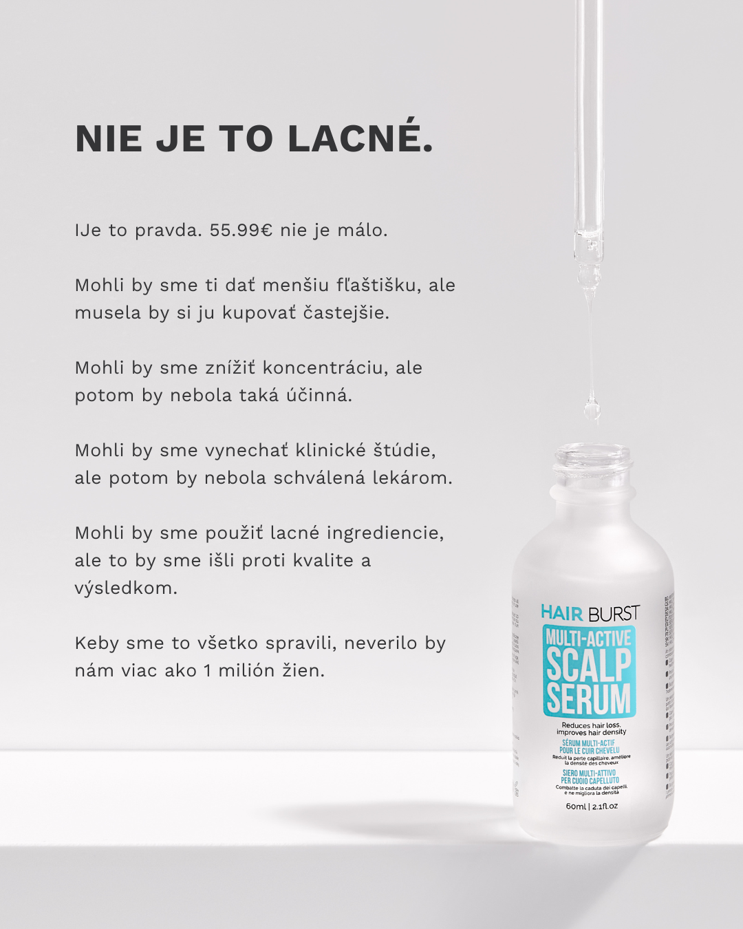 Hairburst SK.CZ Facebook ad from Aug 13, 2026