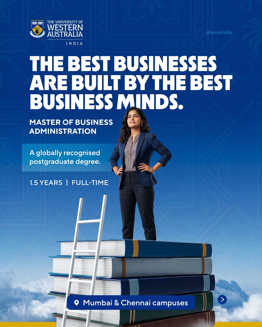 The University of Western Australia India Facebook ad