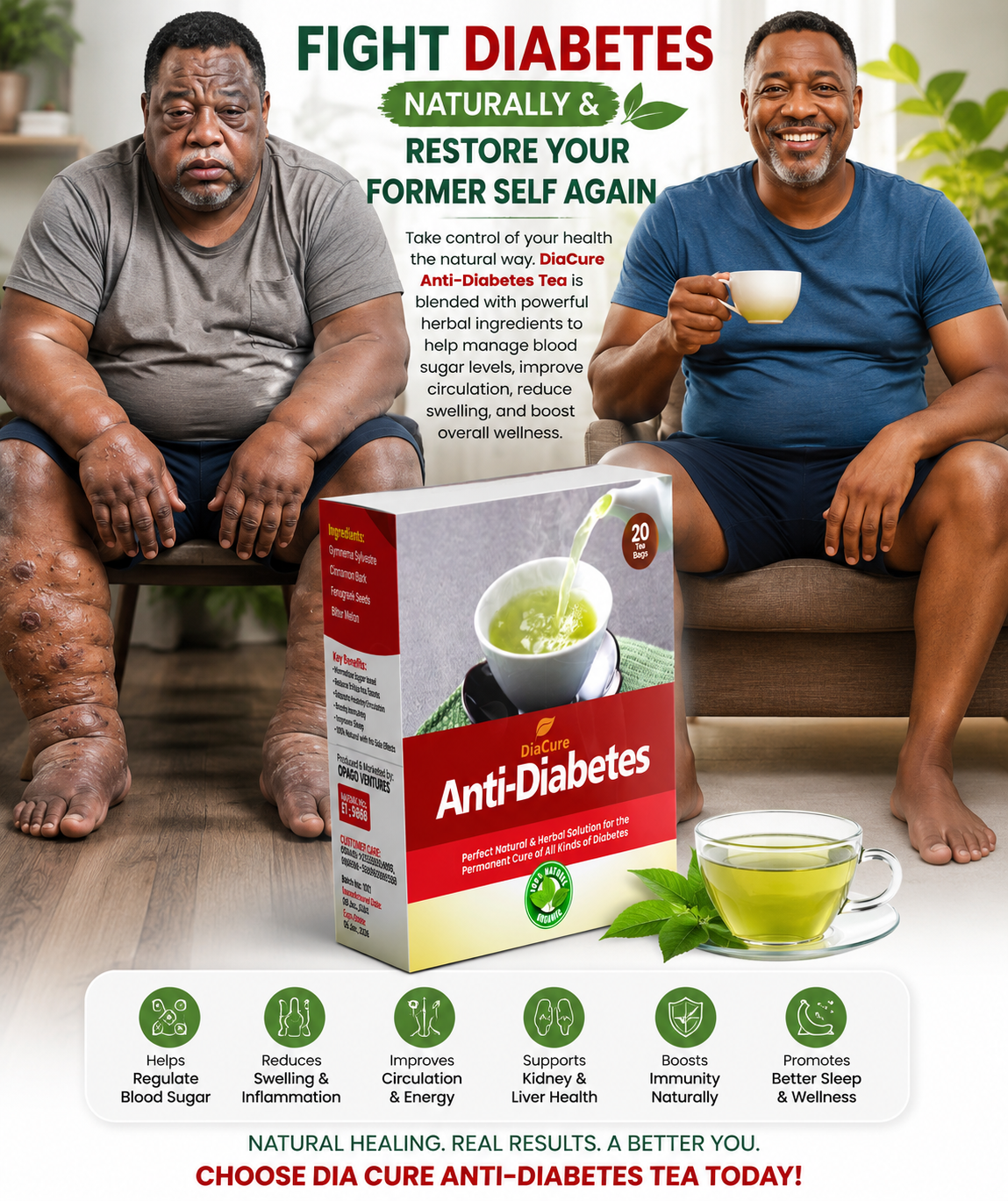 Omavi Health and Wellness Facebook ad from Jun 9, 2026