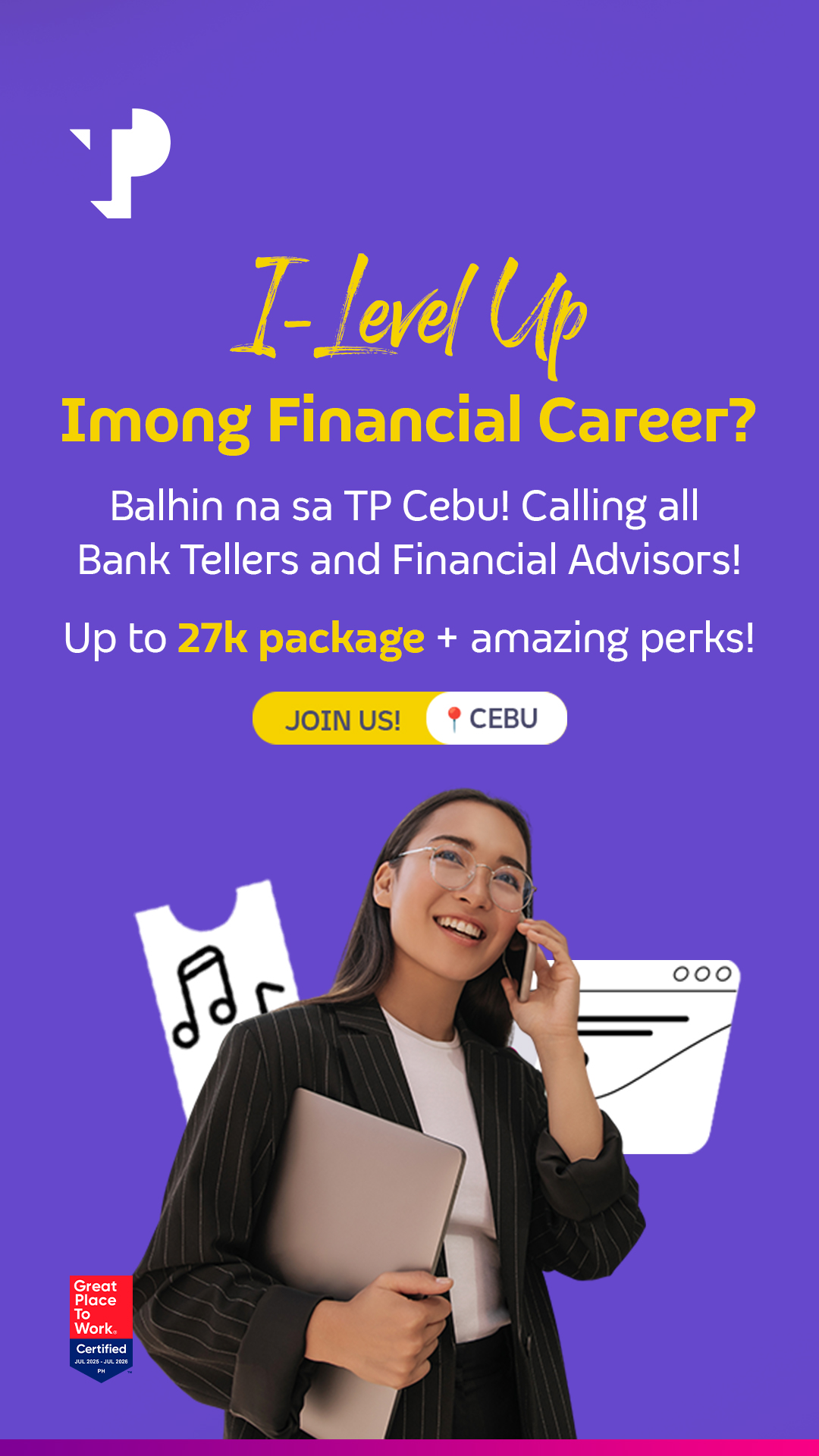 Teleperformance Philippines Facebook ad