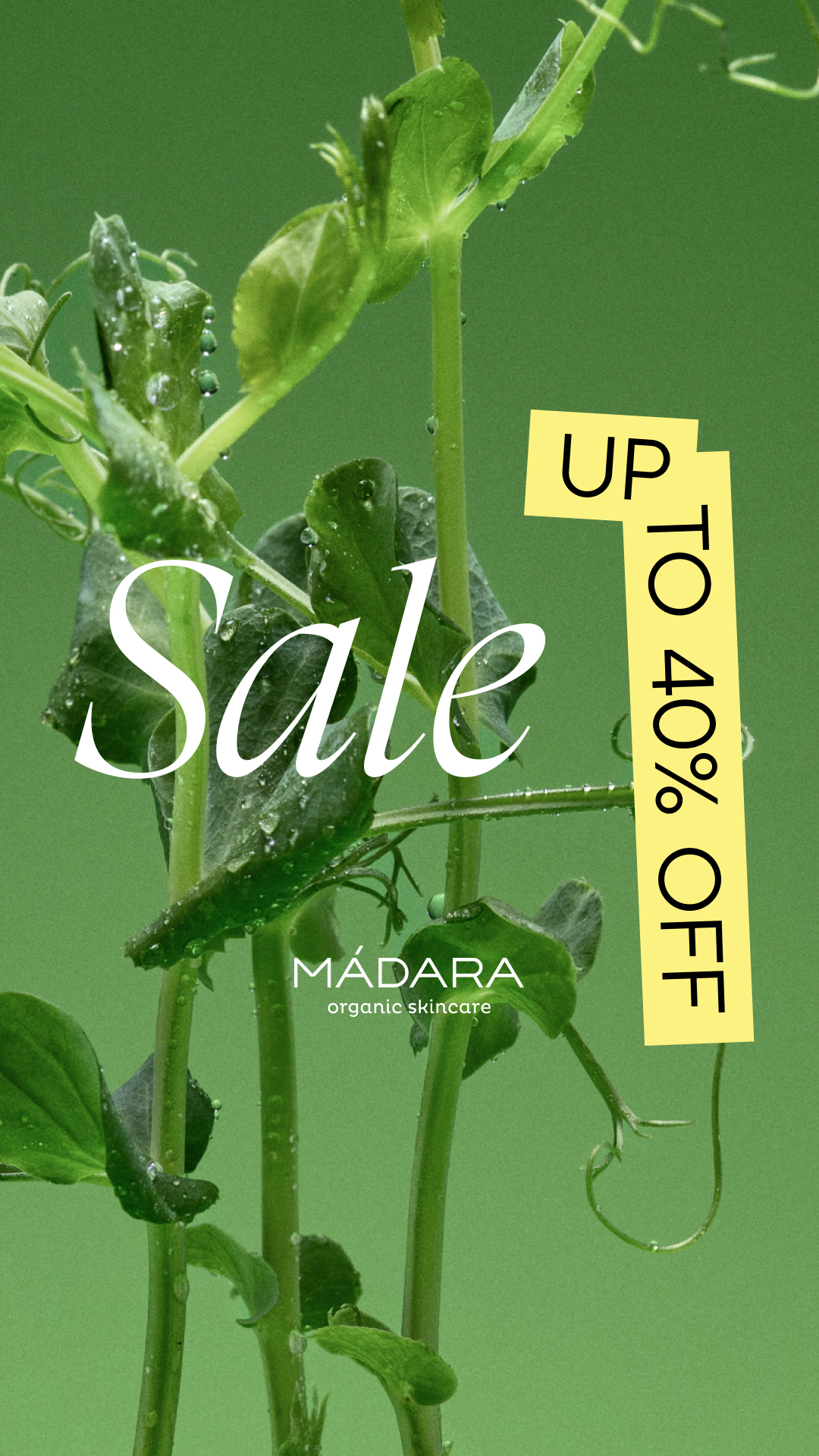 Mádara Organic Skincare Facebook ad