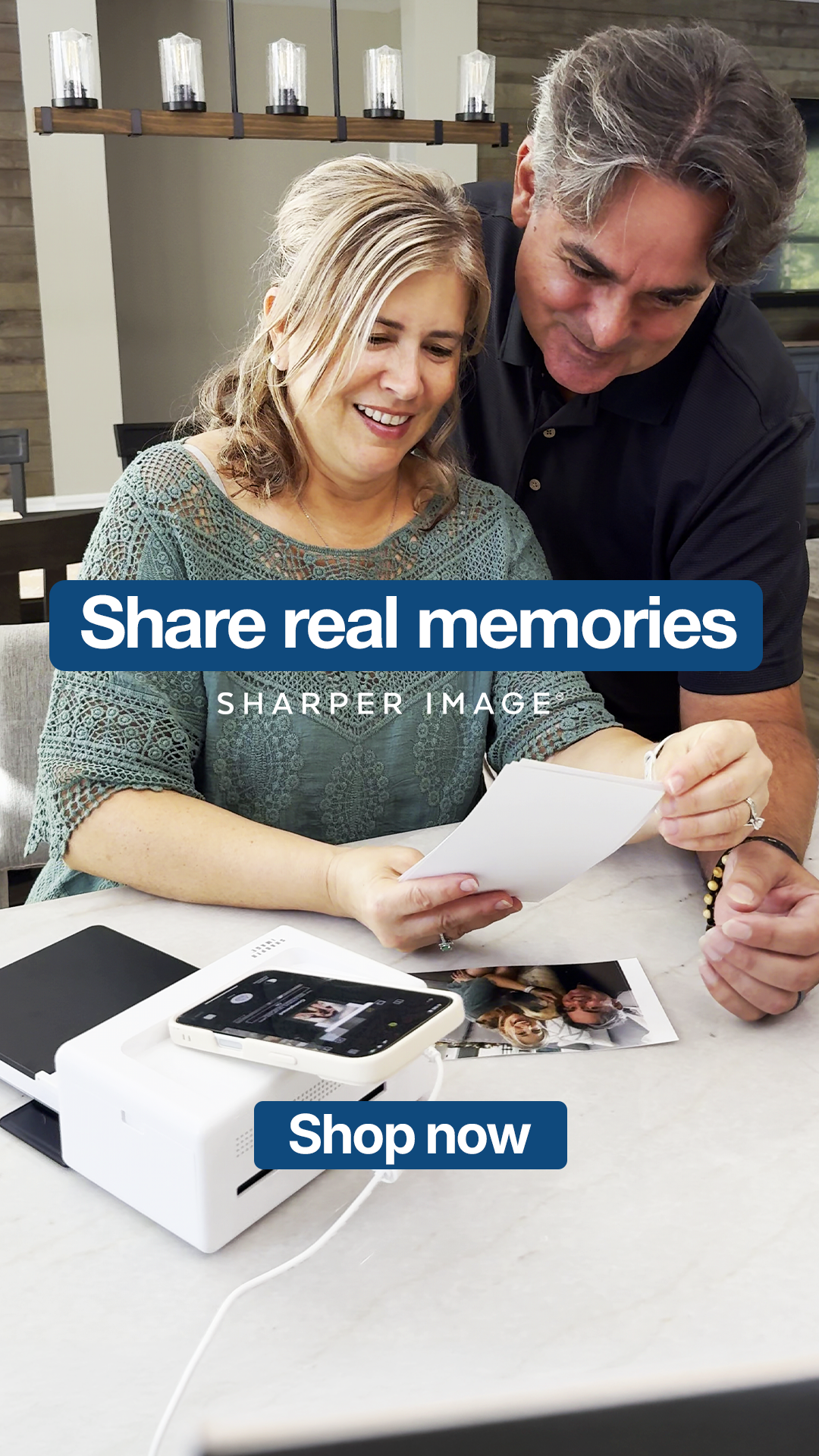 SharperImage.com Facebook ad