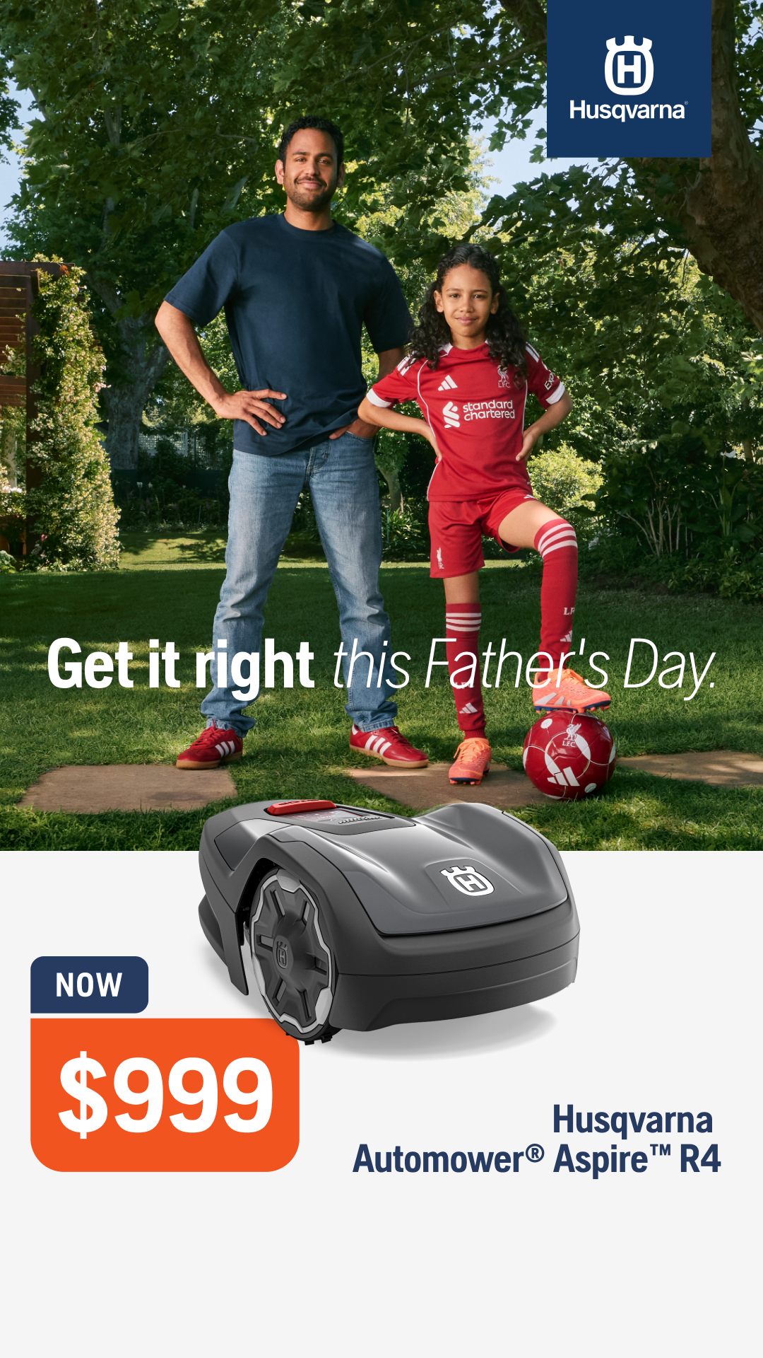 Husqvarna Facebook ad