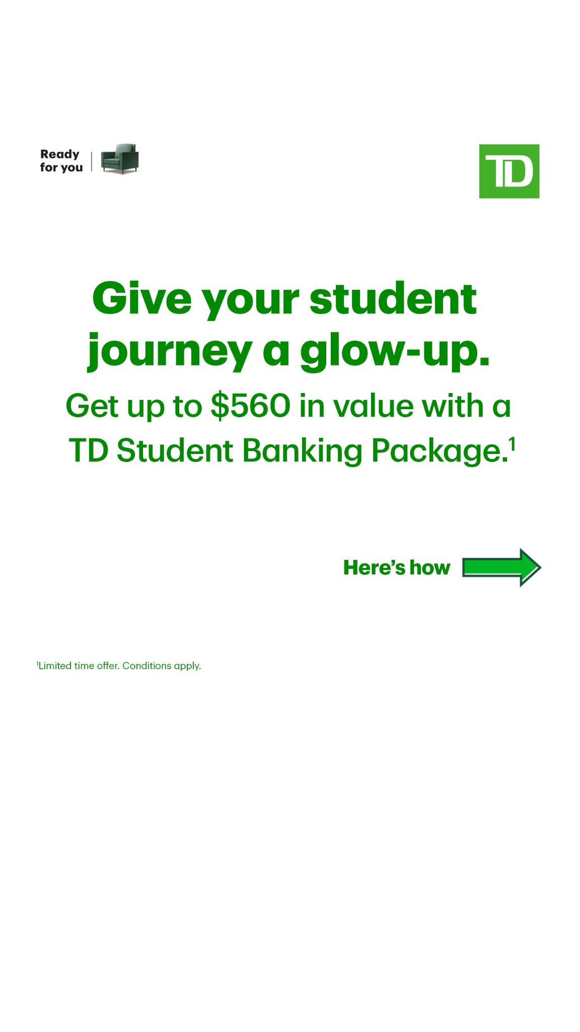 TD Facebook ad