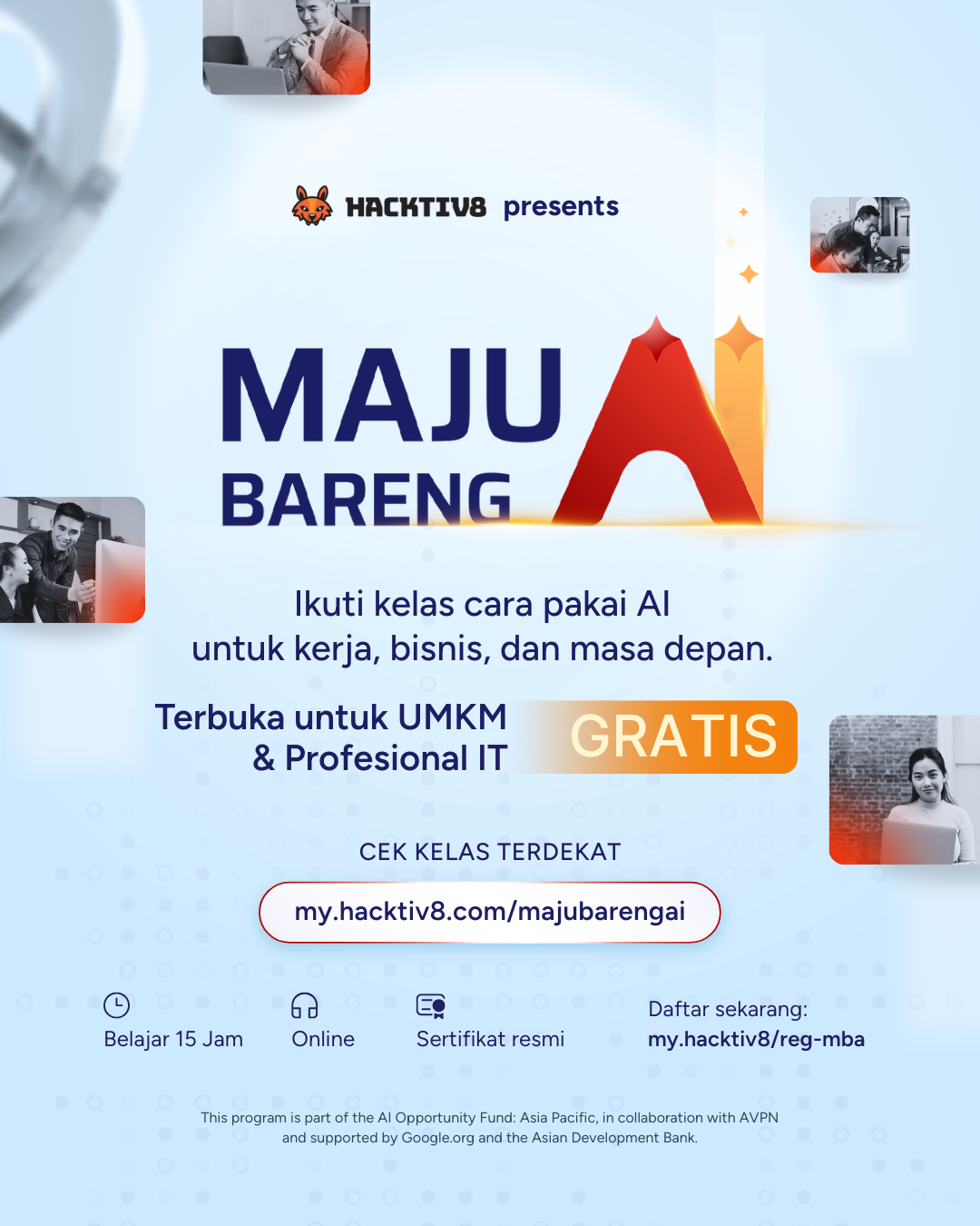 Hacktiv8 Indonesia Facebook ad