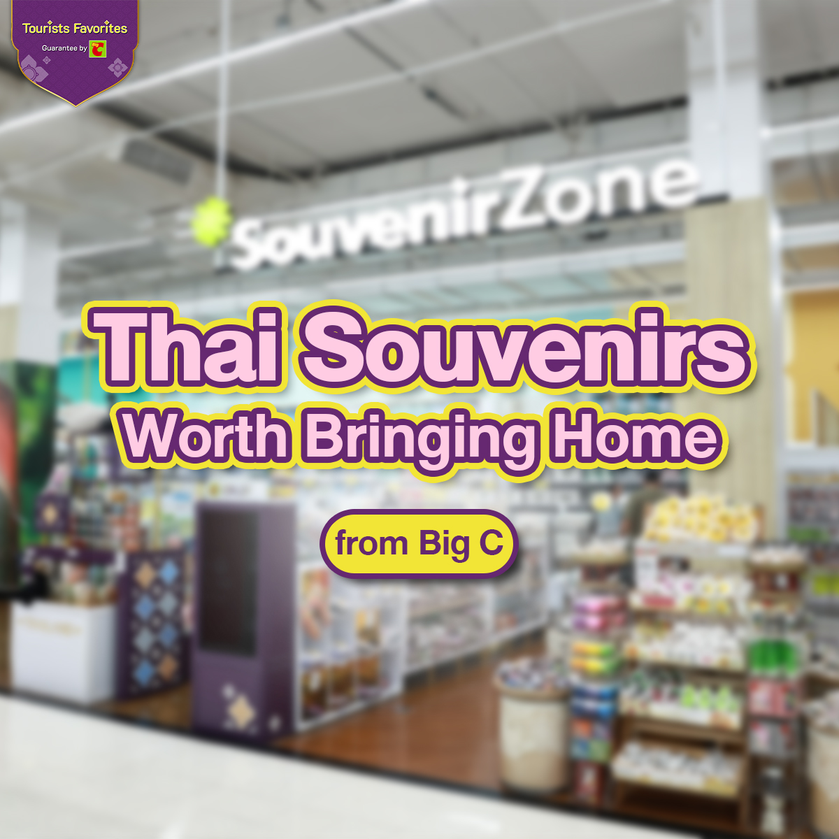 Big C Tourists Favorites. Facebook ad