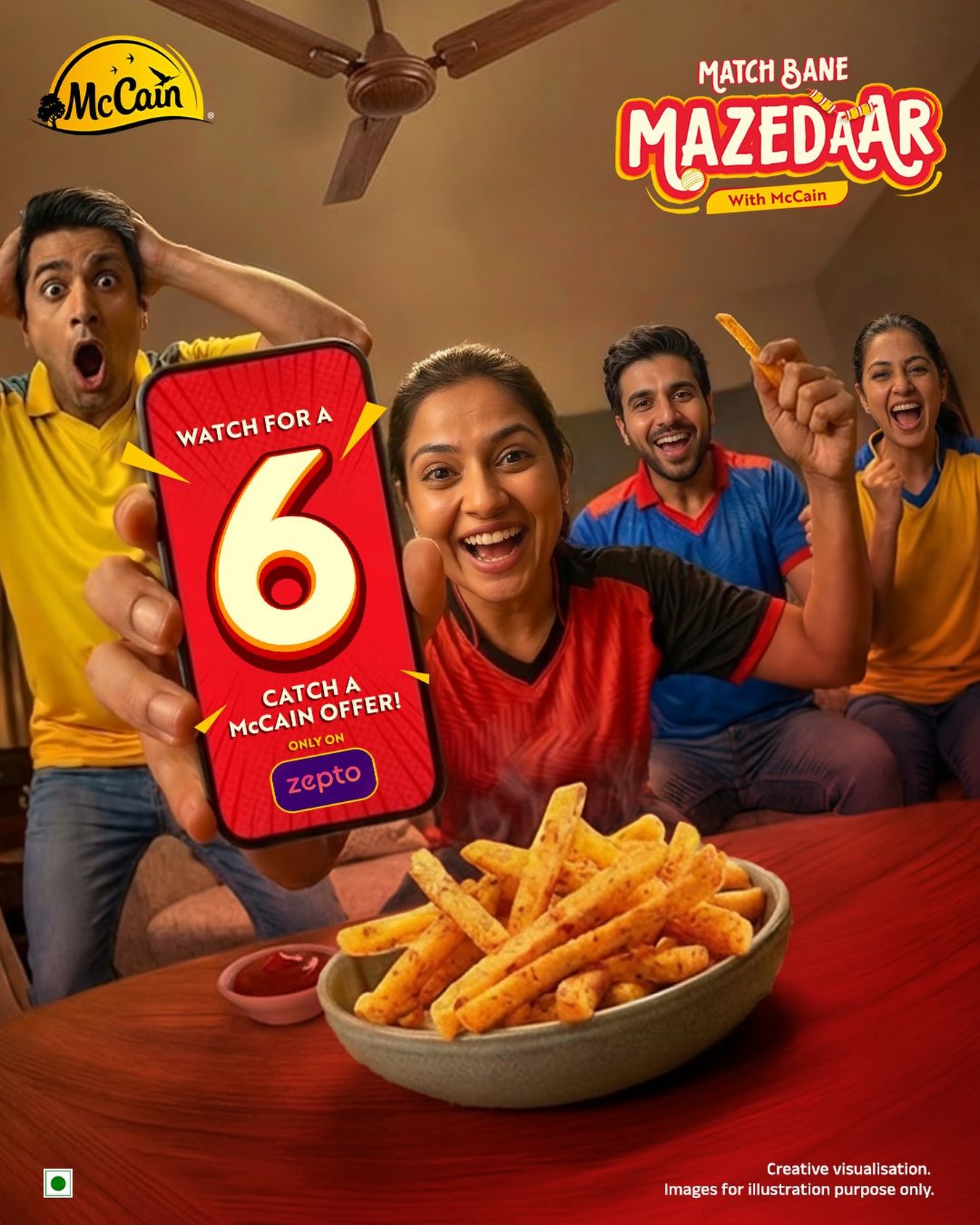 McCain Foods India Facebook ad