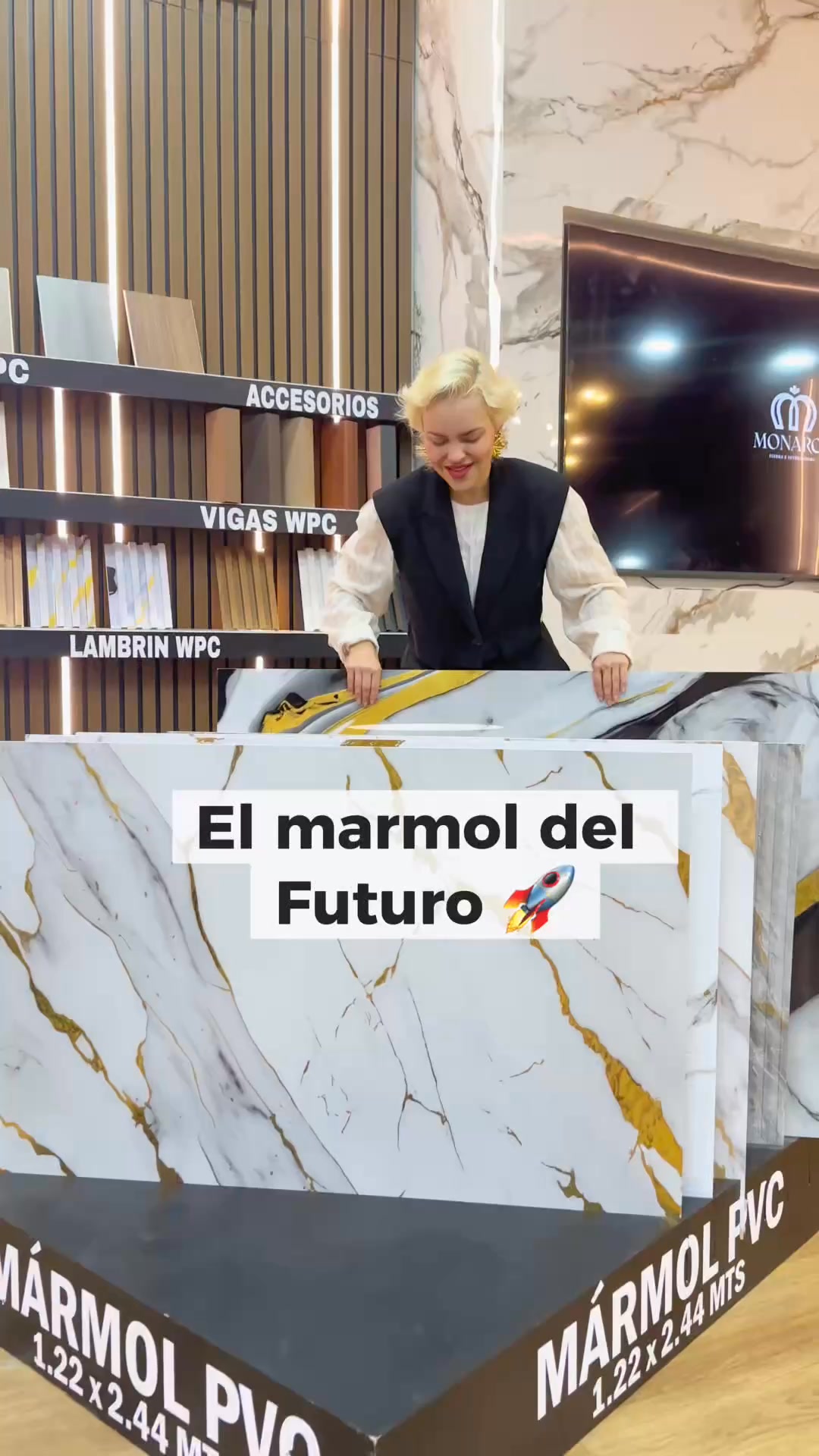 Monarca Piedra Facebook ad: Marmol $599 MX