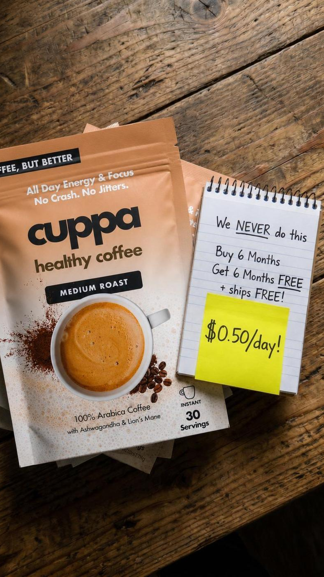 Better Cuppa Facebook ad