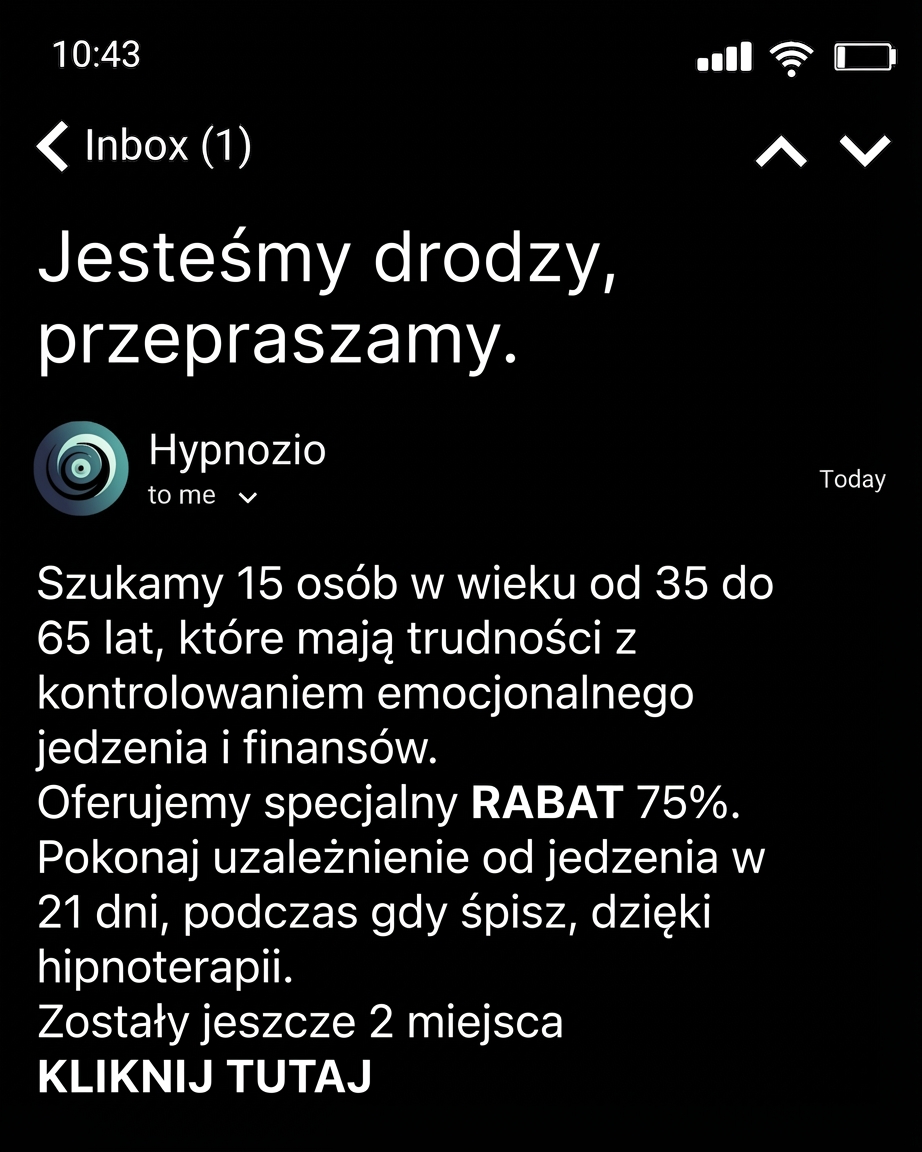 Hypnozio: power of hypnotherapy Facebook ad
