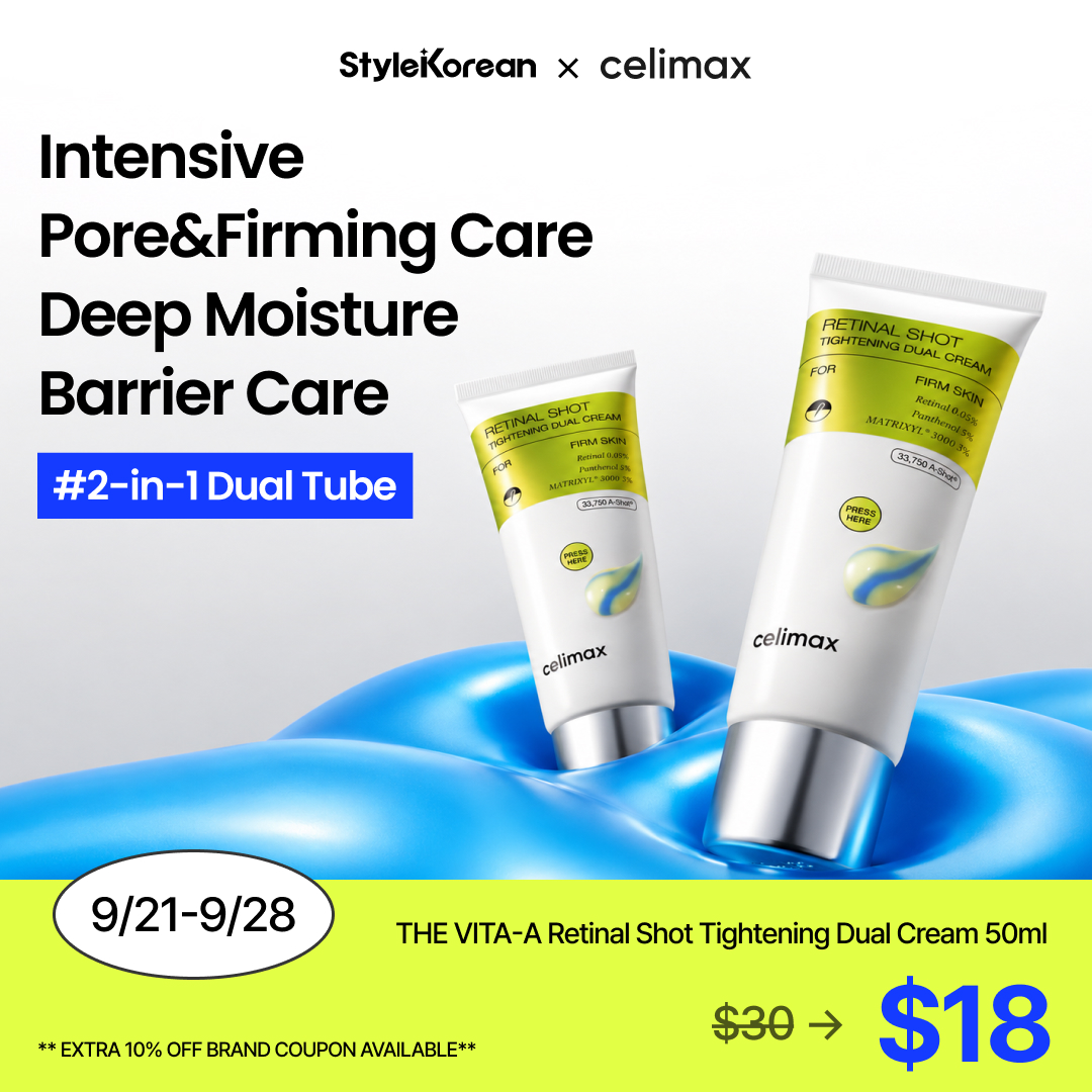 StyleKorean Facebook ad: 2-in-1 Dual Tube, Now $18