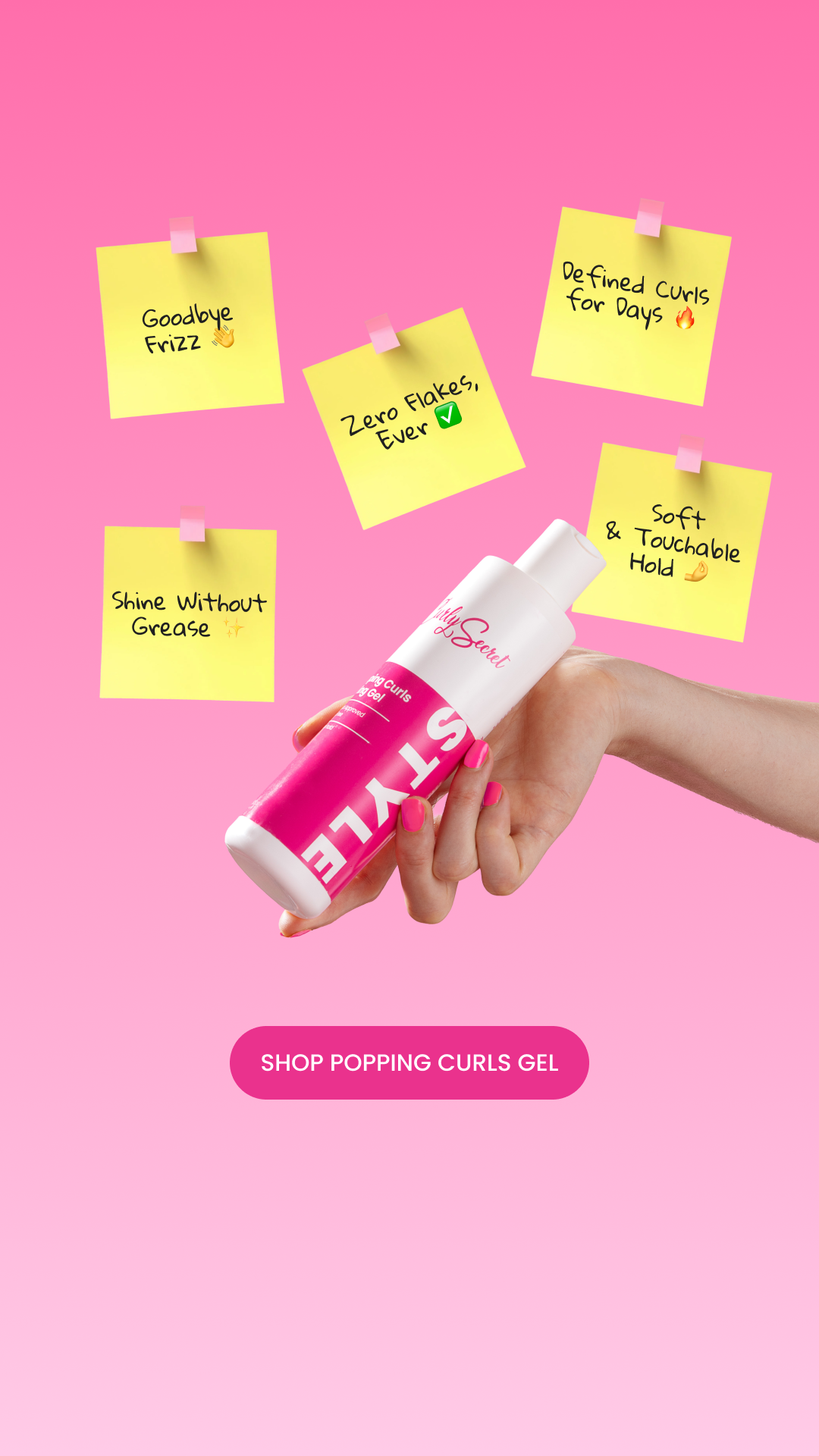 Curly Secret Facebook ad