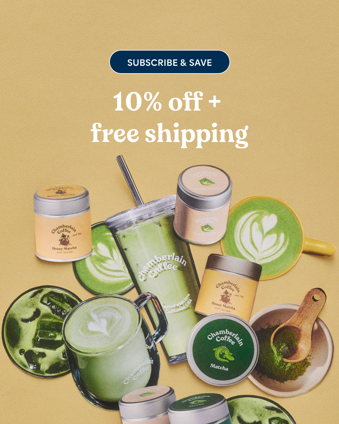 Chamberlain Coffee Facebook ad