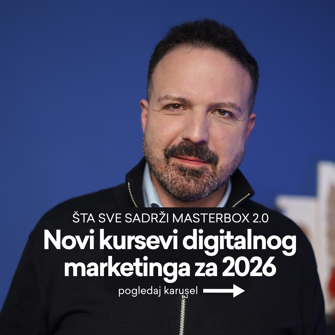 Istok.rs Facebook ad: 150 lekcija. 1 cilj.