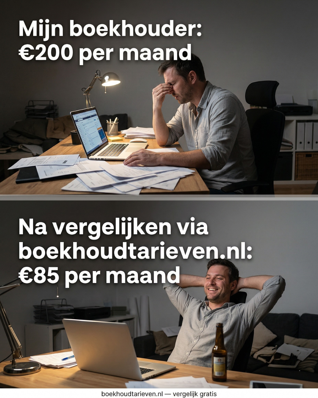Boekhoud Tarieven Facebook ad
