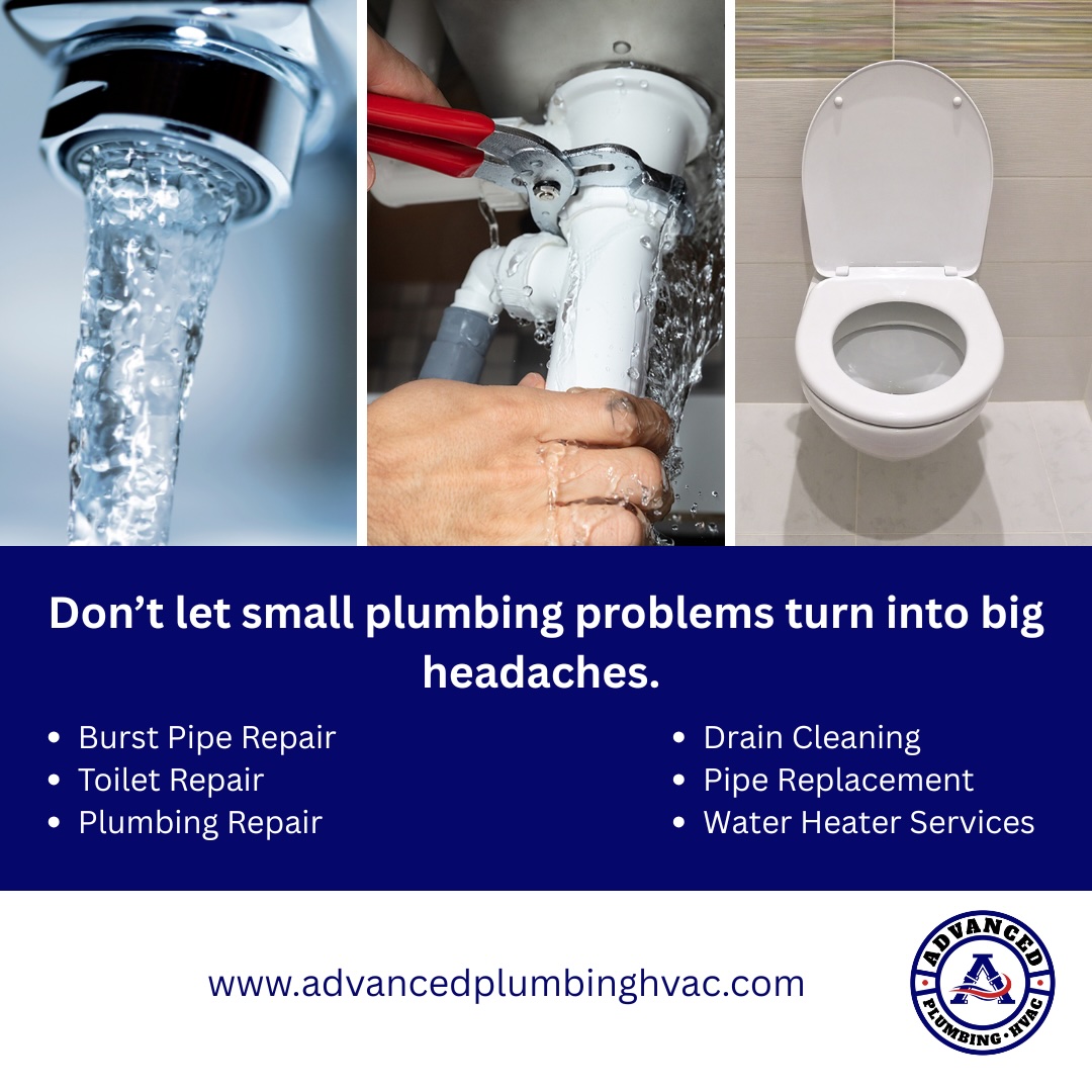 Advanced Plumbing & HVAC Facebook ad