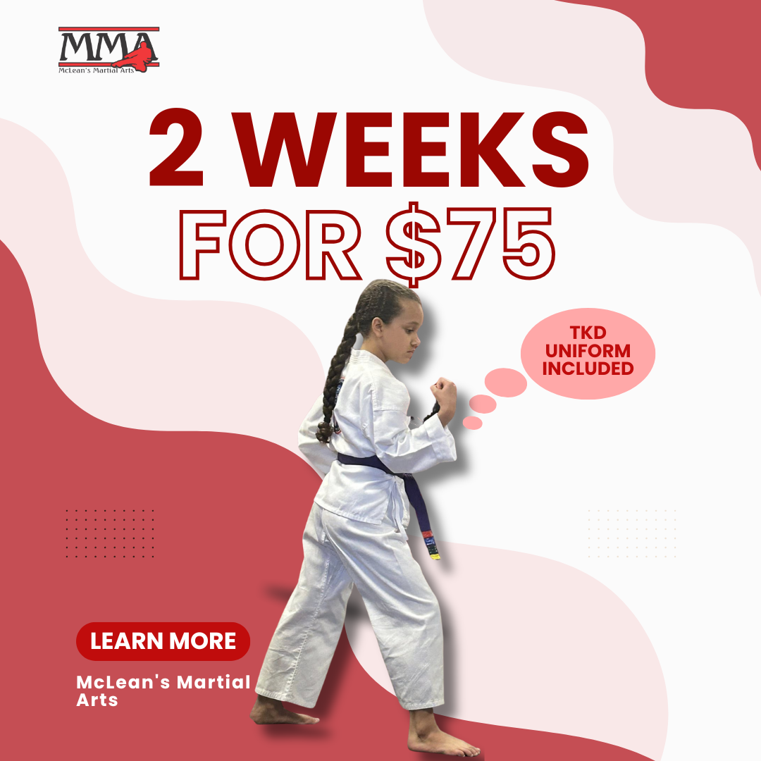 McLean's Martial Arts & Fitness Facebook ad