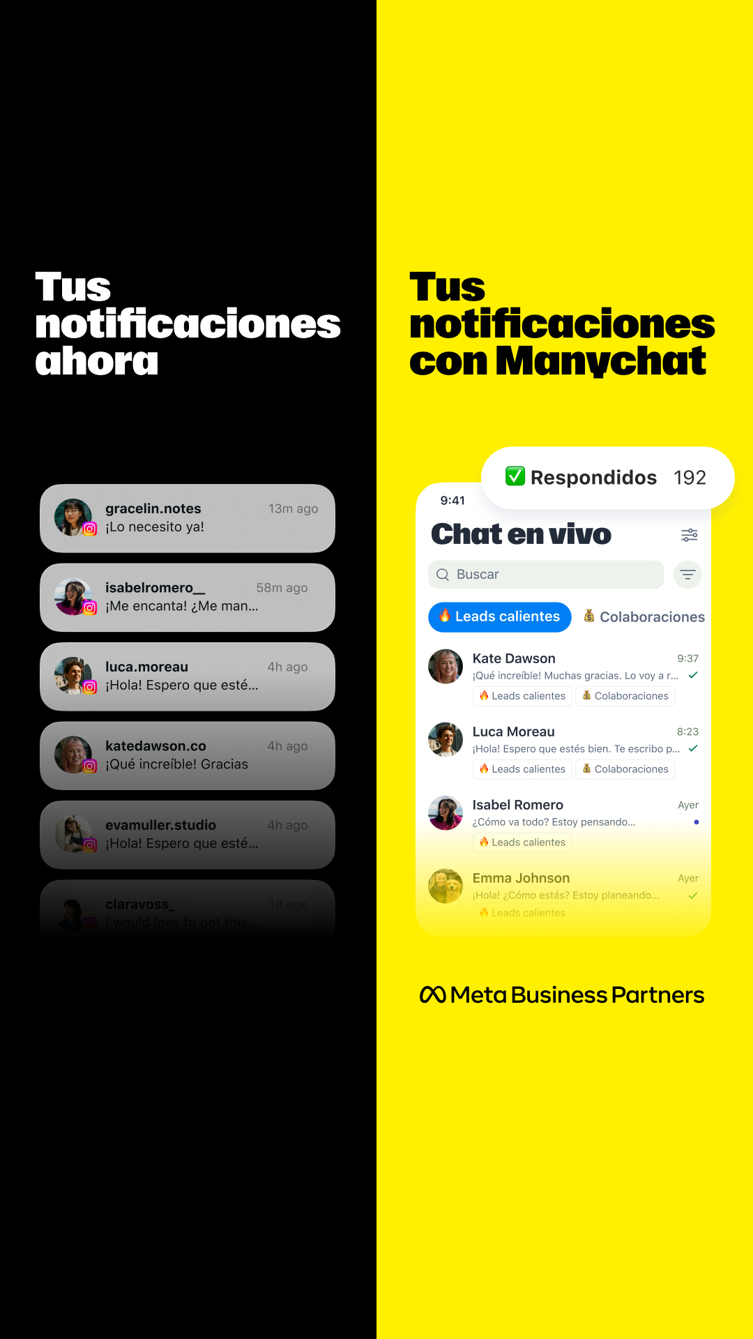 Manychat Facebook ad